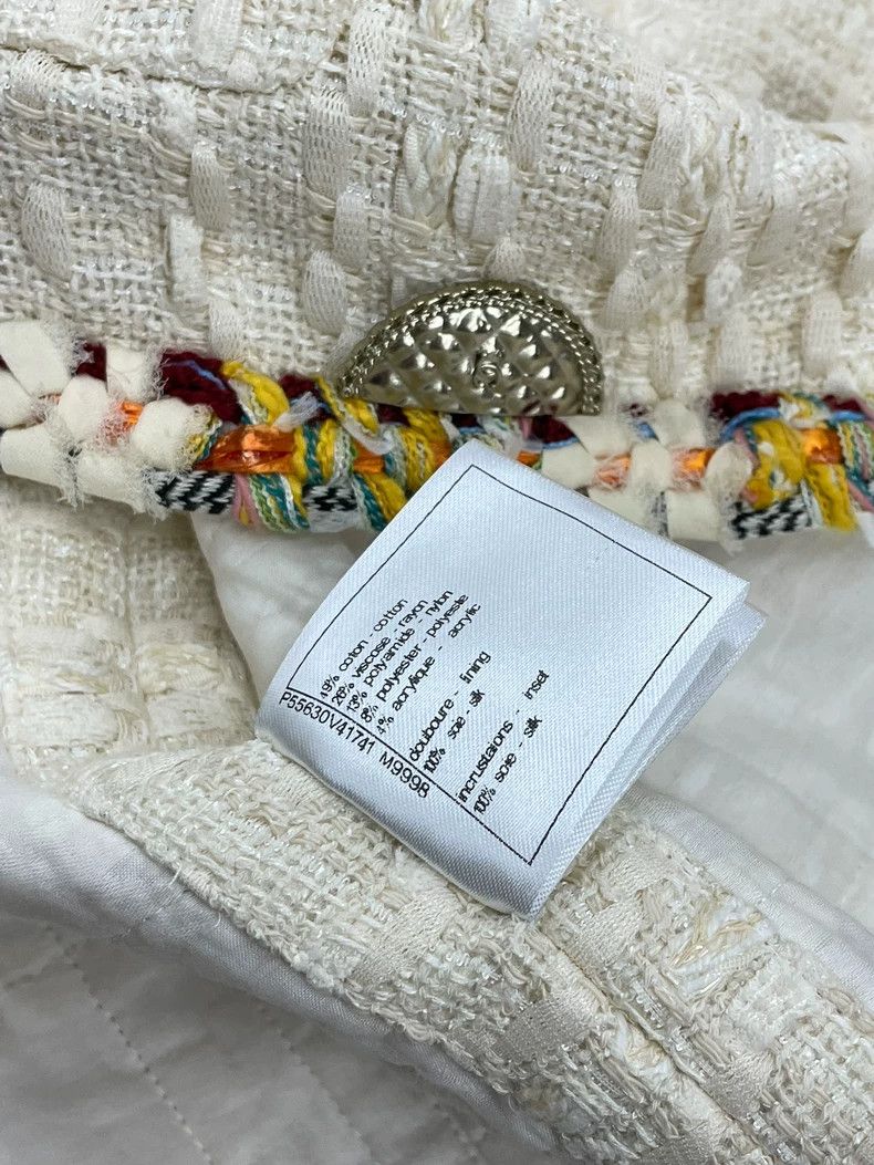 Chanel Chanel Cuban series colorful rolled edge beige four-pocket Size XS / US 0-2 / IT 36-38 - 9 Thumbnail