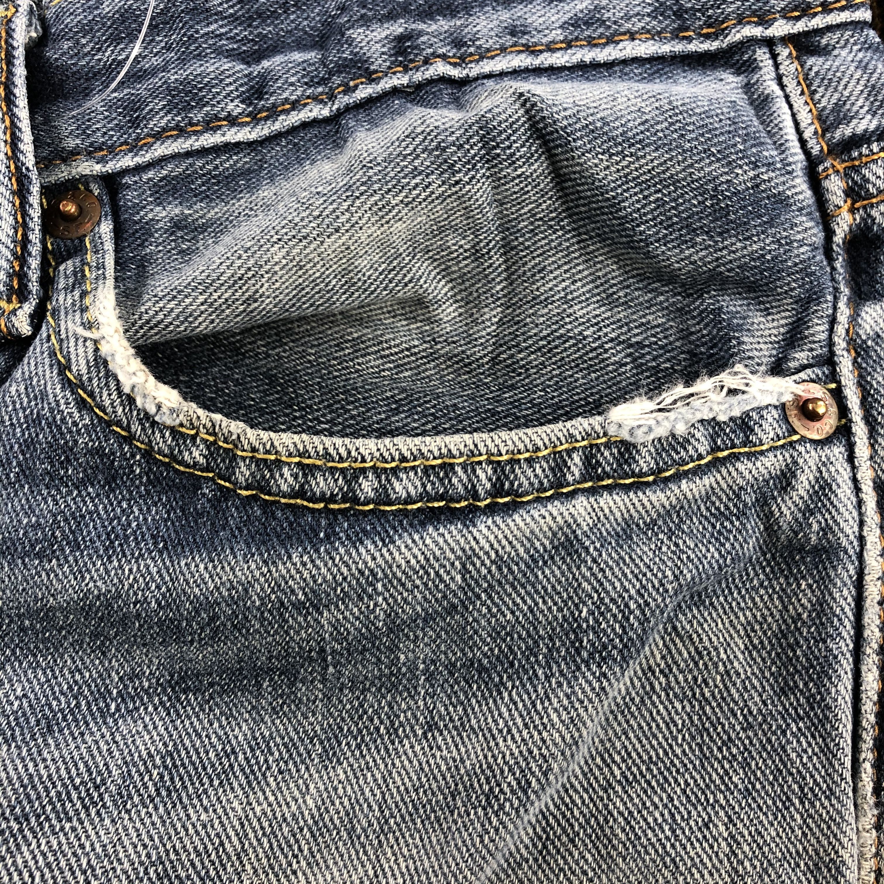 Levi's Vintage Levi's 514 Jeans Blue Wash Denim KJ1025 Size US 32 / EU 48 - 10 Thumbnail