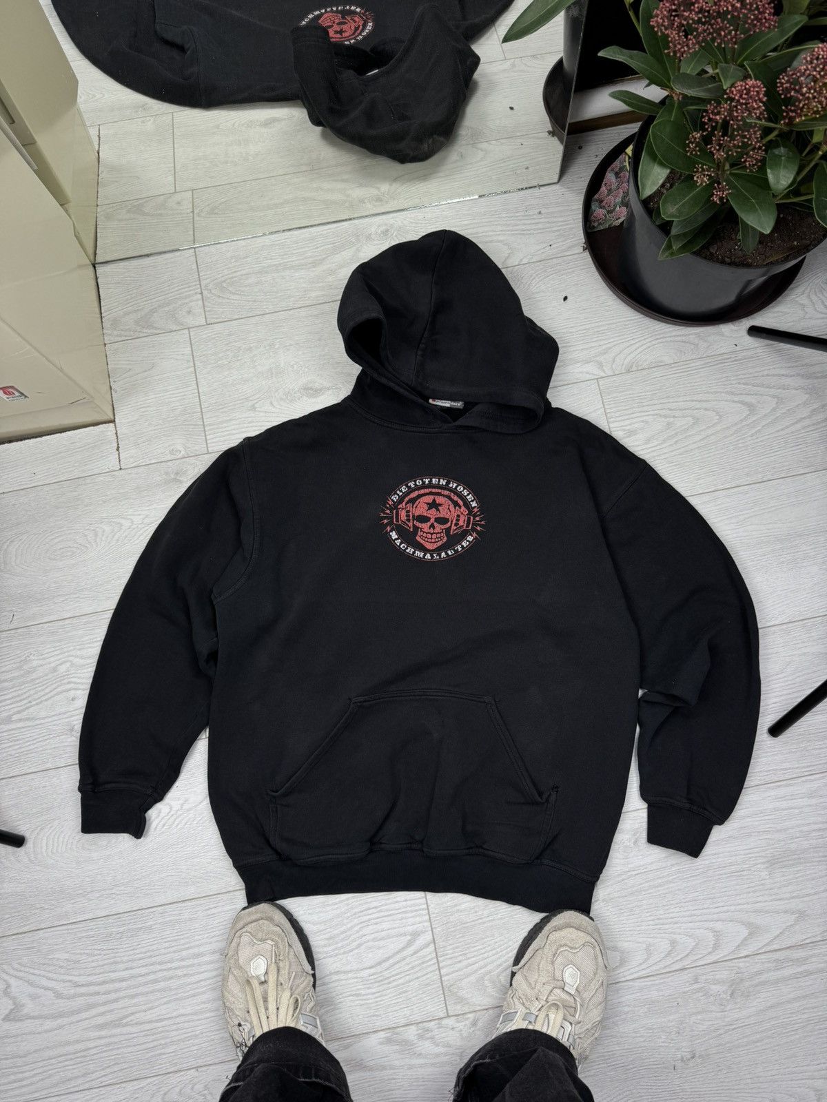Band Tees × Vintage DIE TOTEN HOSEN 🔥 Vintage Band Tees Hoodie Y2K Rock Drill Size US M / EU 48-50 / 2 - 5 Thumbnail