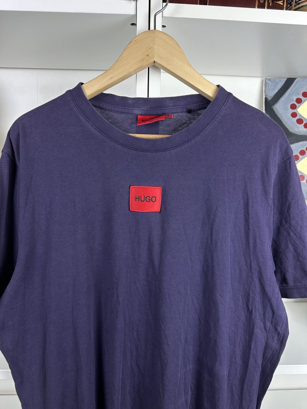 Hugo Boss Hugo boss boxlogo emroided tee t-shirt Size US L / EU 52-54 / 3 - 2 Thumbnail
