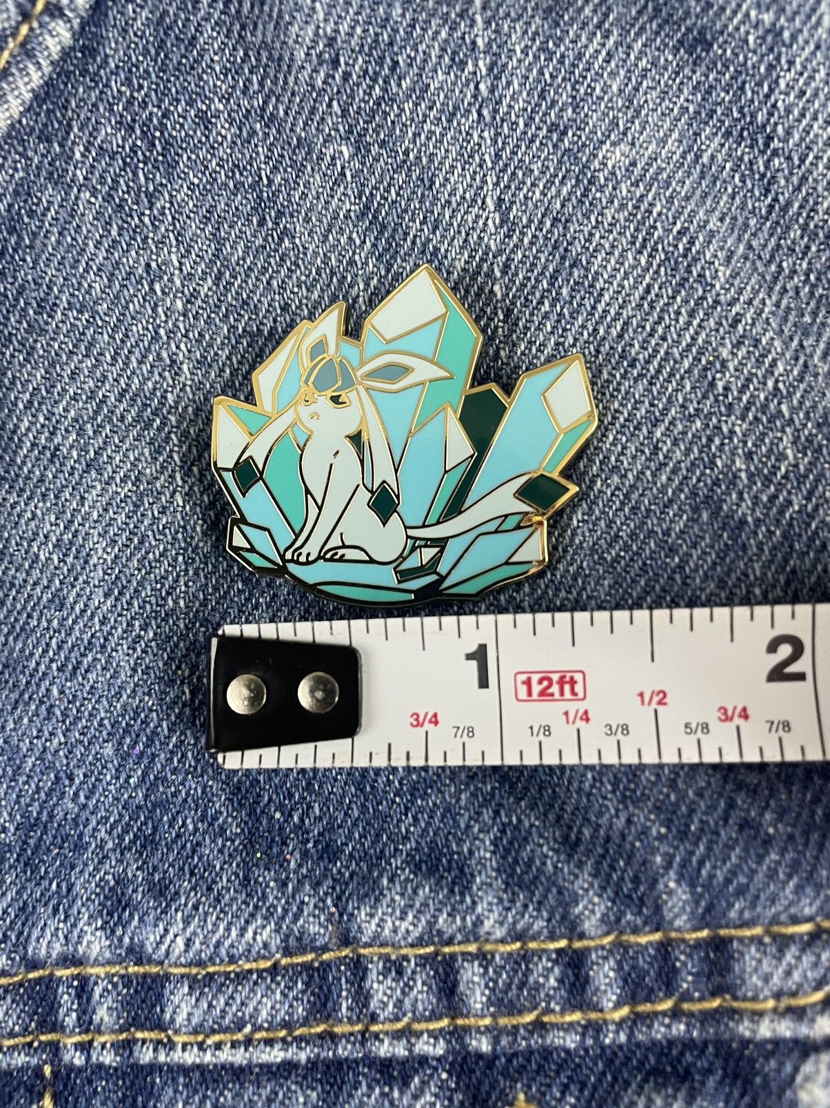 Other Glaceon Enamel Pin Size ONE SIZE - 3 Thumbnail