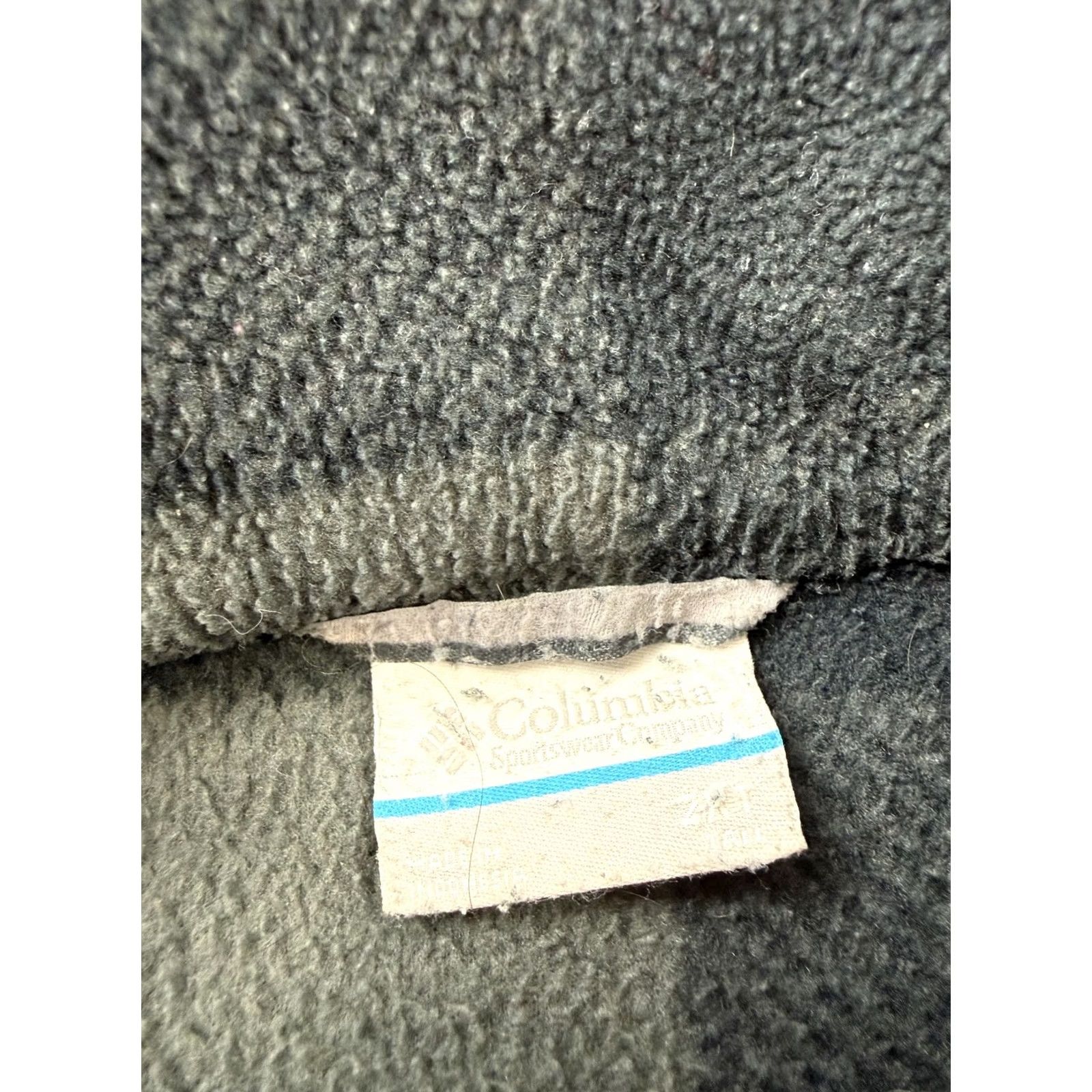 Vintage Columbia Jacket Mens 2XLT Gray Plaid Fleece Full Zip Stand Collar Outdoor Hiking Size US XXL / EU 58 / 5 - 4 Thumbnail