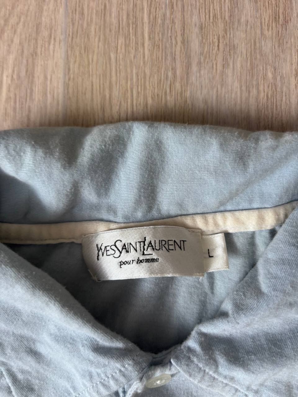 Yves Saint Laurent Vintage Ysl polo shirt 90s Size US L / EU 52-54 / 3 - 4 Thumbnail