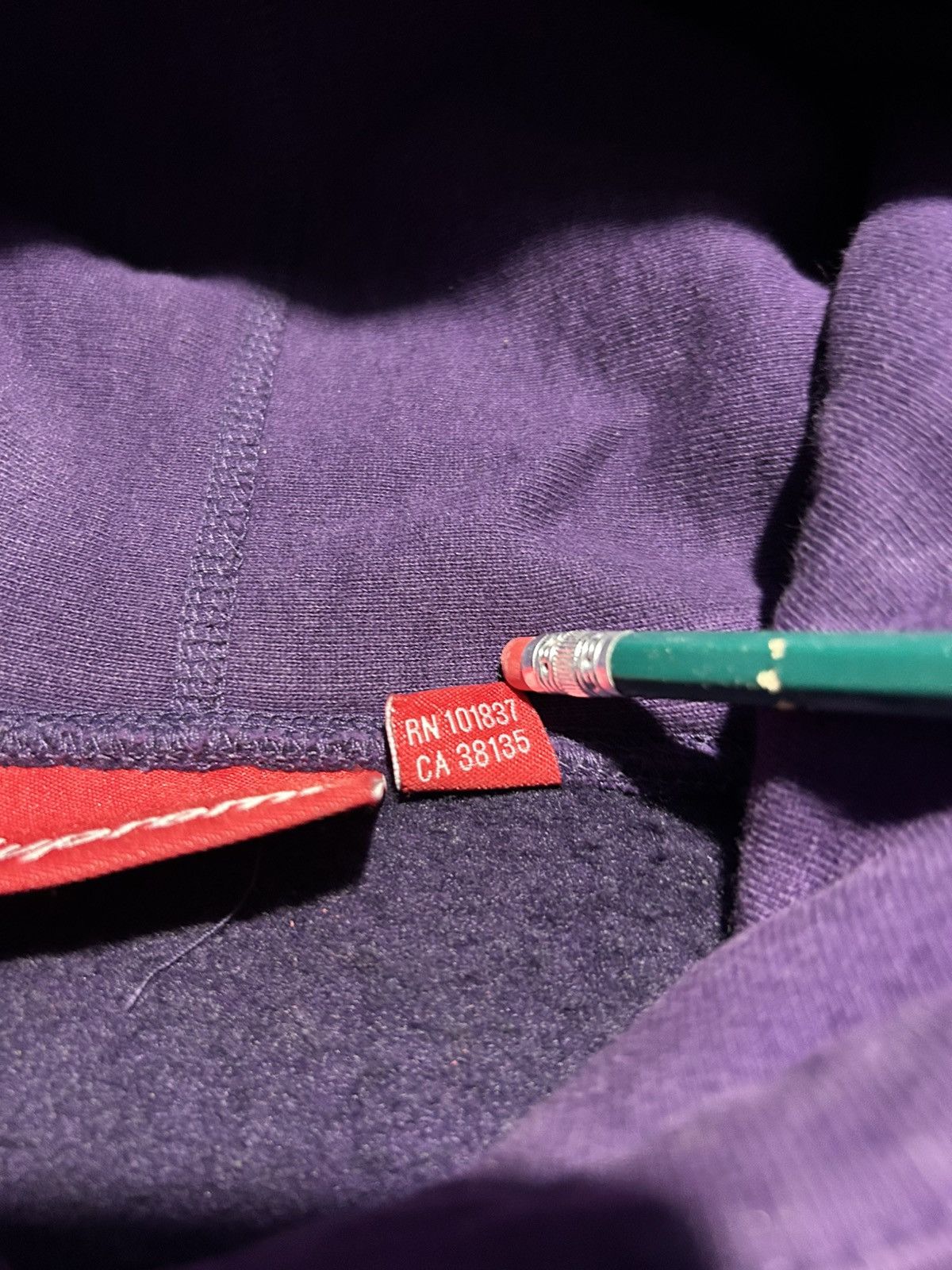 Supreme SUPREME PURPLE BOXLOGO Size US L / EU 52-54 / 3 - 6 Thumbnail