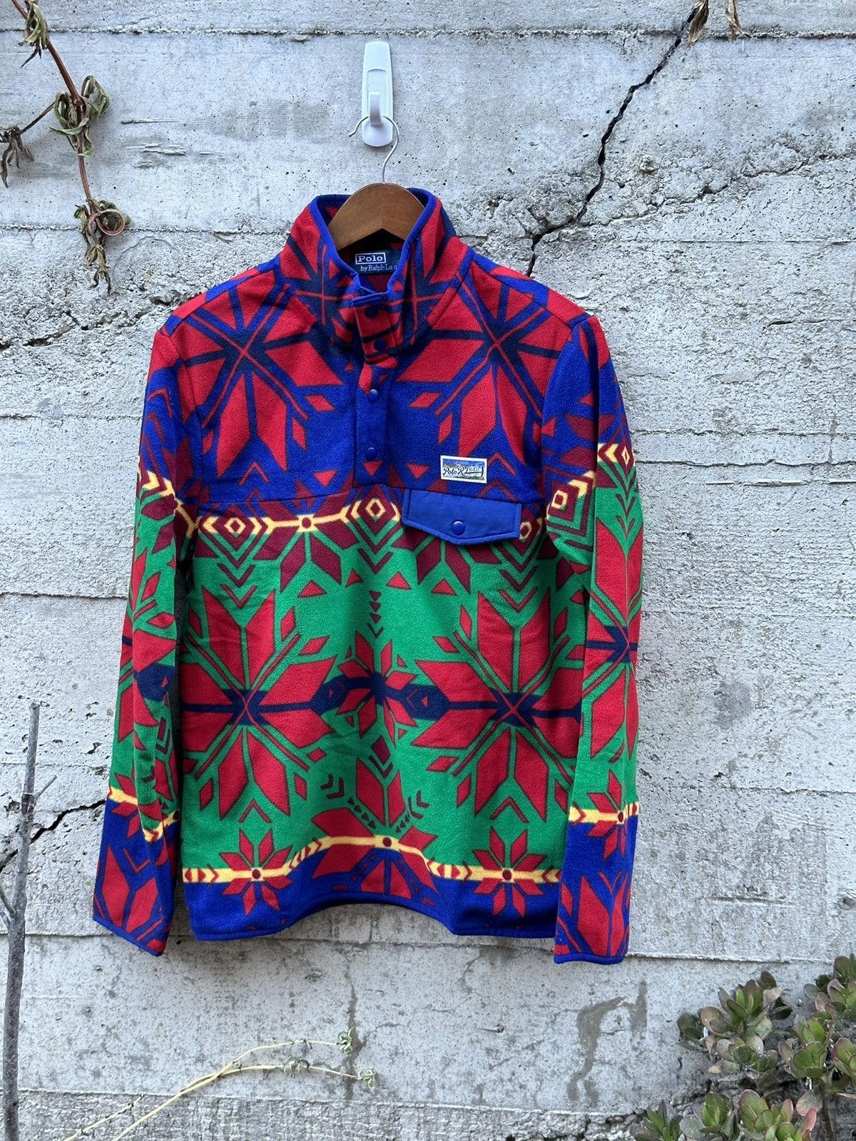 Rare polo ralph lauren vintage shops fleece jacket