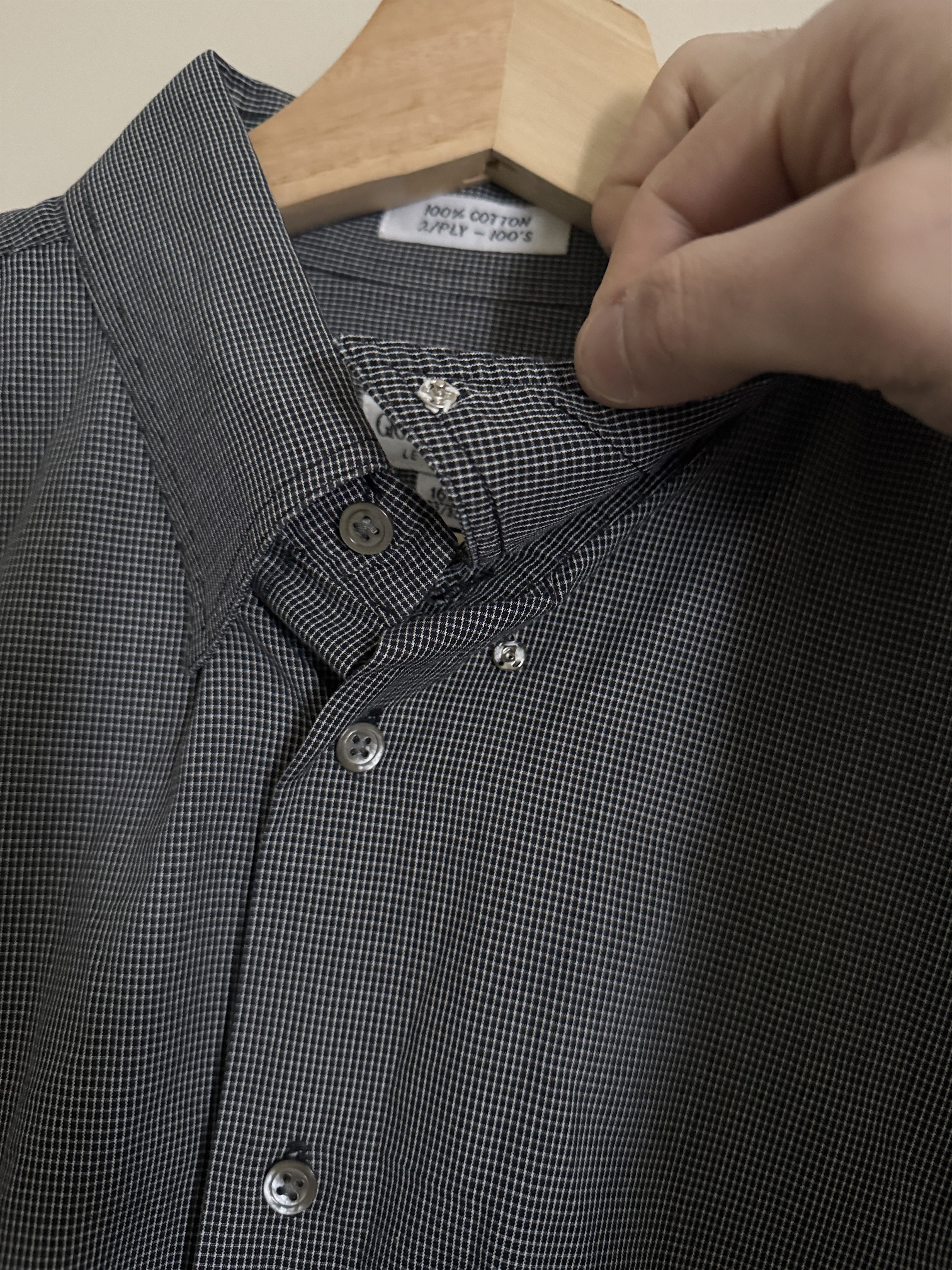 Giorgio Armani Giorgio Armani Le Collezioni shirt, 100% cotton, 16.5/32-33 Size US L / EU 52-54 / 3 - 5 Thumbnail