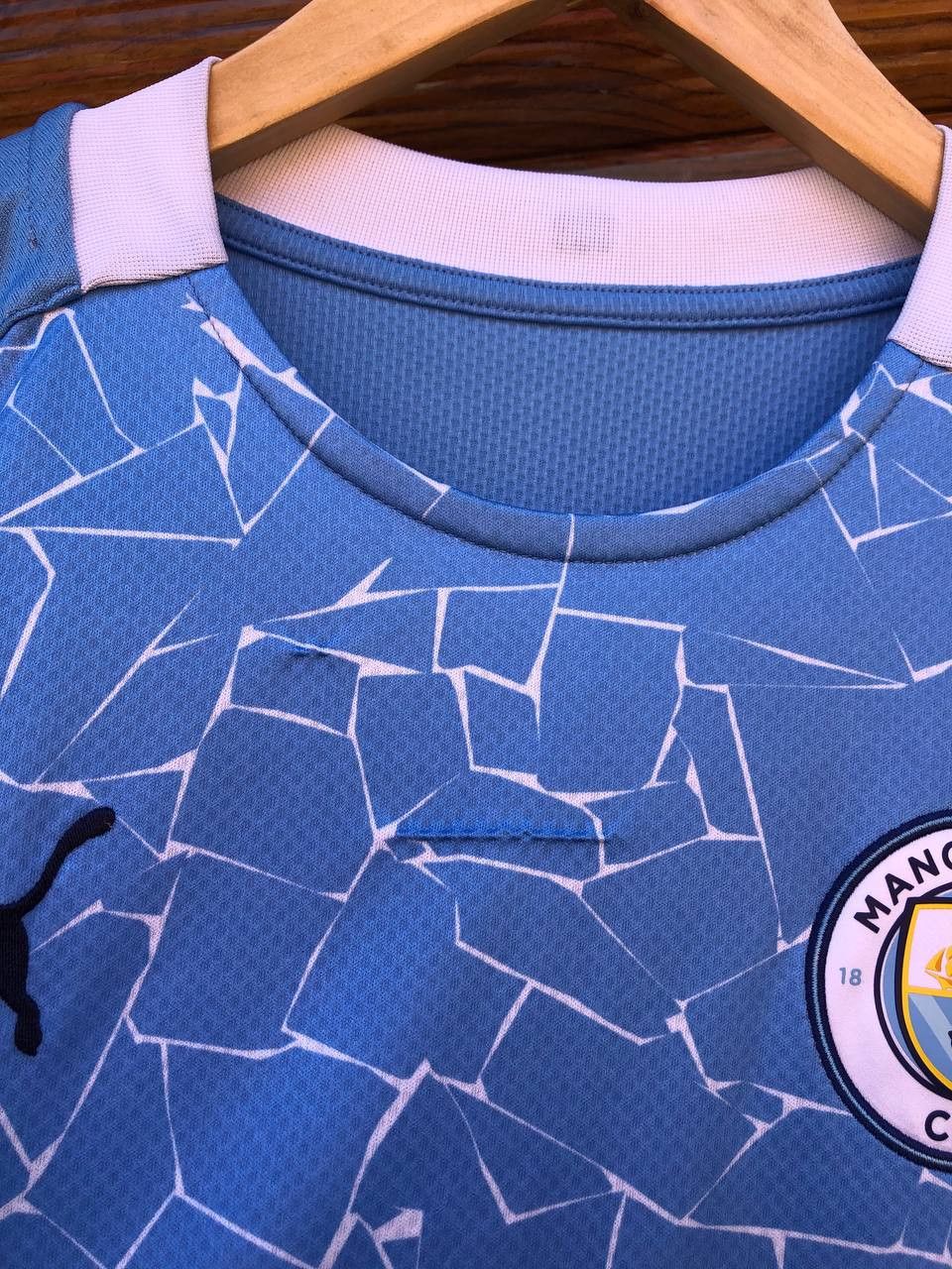 Puma Bruyne #17 Manchester City Football Shirt Soccer Jersey Puma Size US S / EU 44-46 / 1 - 6 Thumbnail