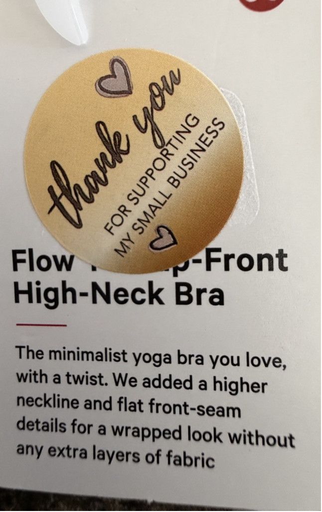 Lululemon LULULEMON FLOW Y WRAP FRONT HIGH NECK BRA MAIZE YELLOW Sz 4 Size ONE SIZE - 9 Thumbnail