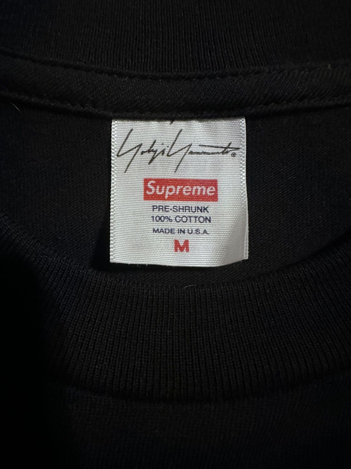 Supreme × Yohji Yamamoto Supreme Yohji Yamamoto TEKKEN tee Size US M / EU 48-50 / 2 - 4 Thumbnail