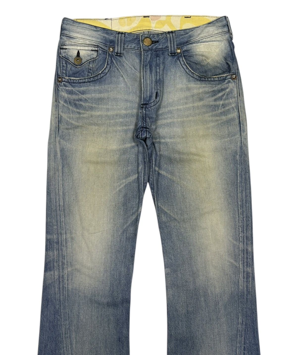 Edwin Flare Edwin Blue Trip Nice Faded Flare Denim Jeans Size US 34 / EU 50 - 5 Thumbnail