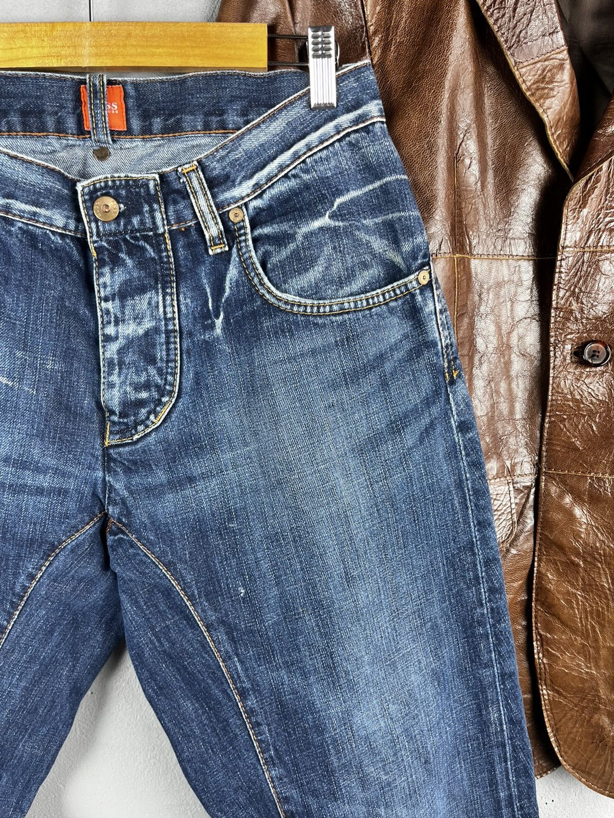 Hugo Boss Hugo Boss denim pants vintage Size US 31 - 10 Thumbnail