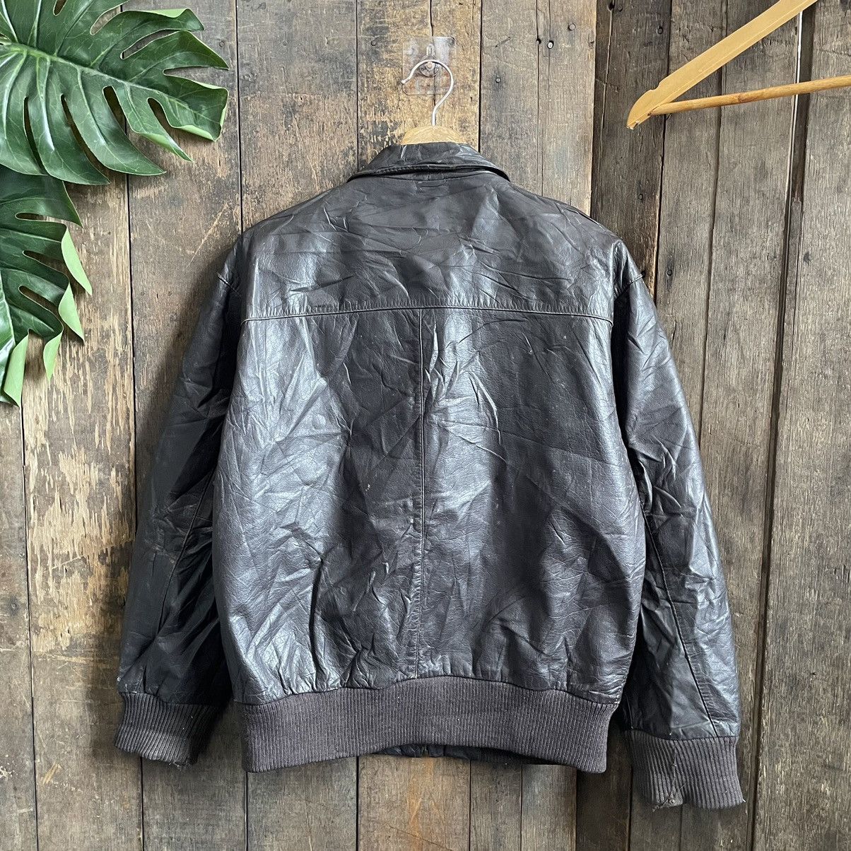 Vintage Vintage Leather Jacket Size US S / EU 44-46 / 1 - 2 Thumbnail