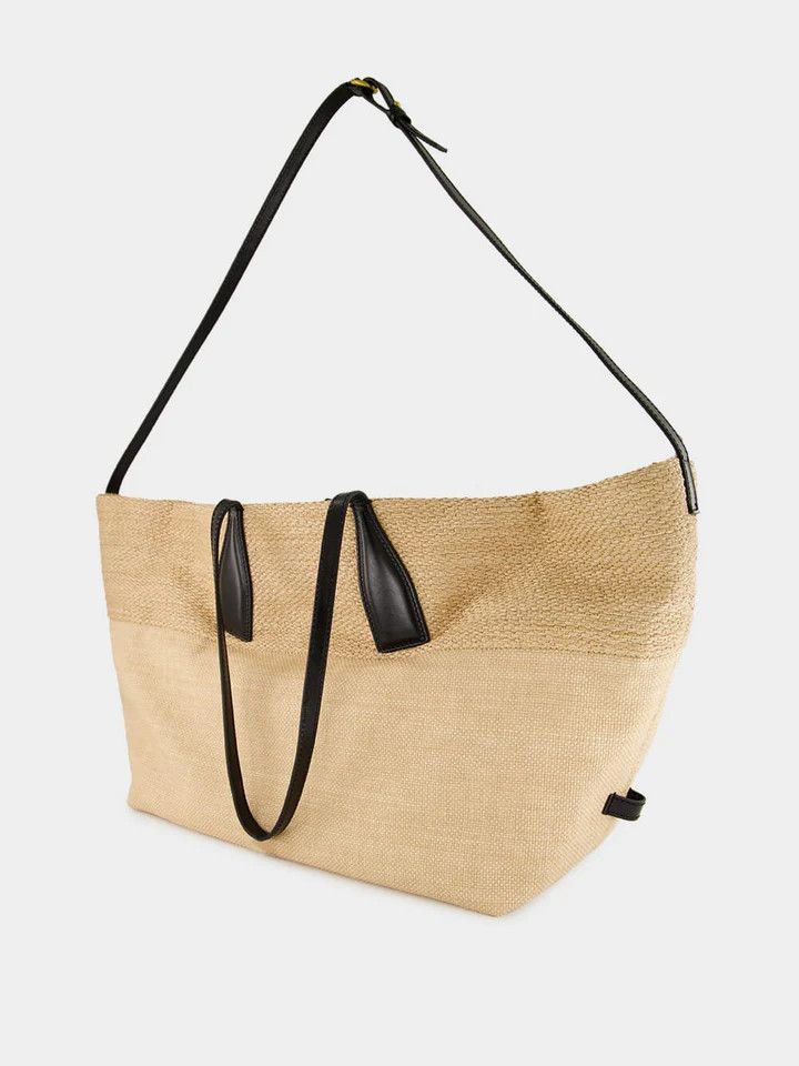 Balmain o1loc1c0526 Size: OS / Track Tote Bag in Beige Size ONE SIZE - 7 Thumbnail