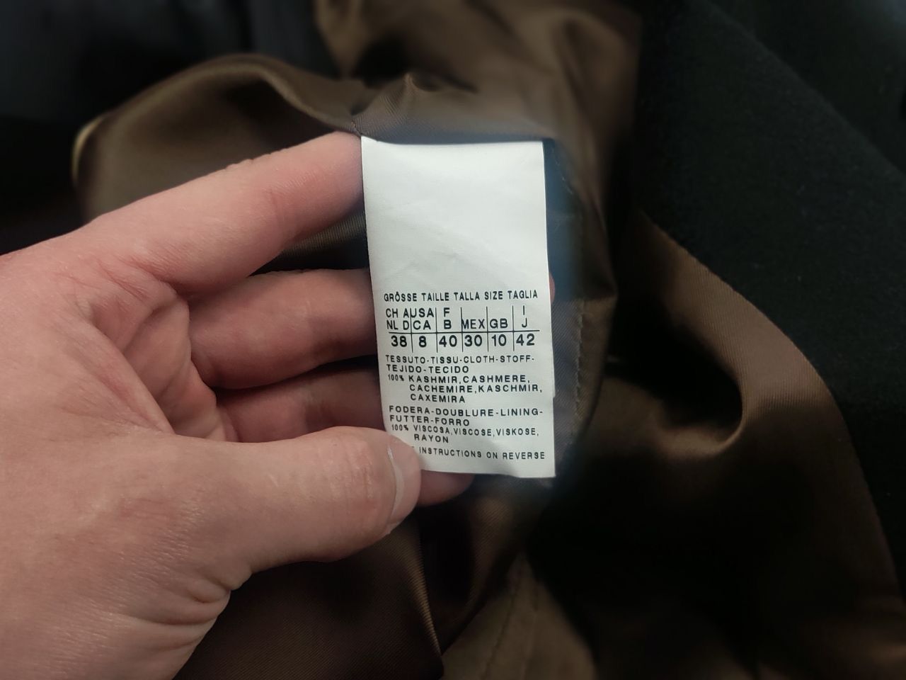 Max Mara Max Mara Studio Cashmere Half Wrap button coat Jacket loose Size M / US 6-8 / IT 42-44 - 14 Thumbnail