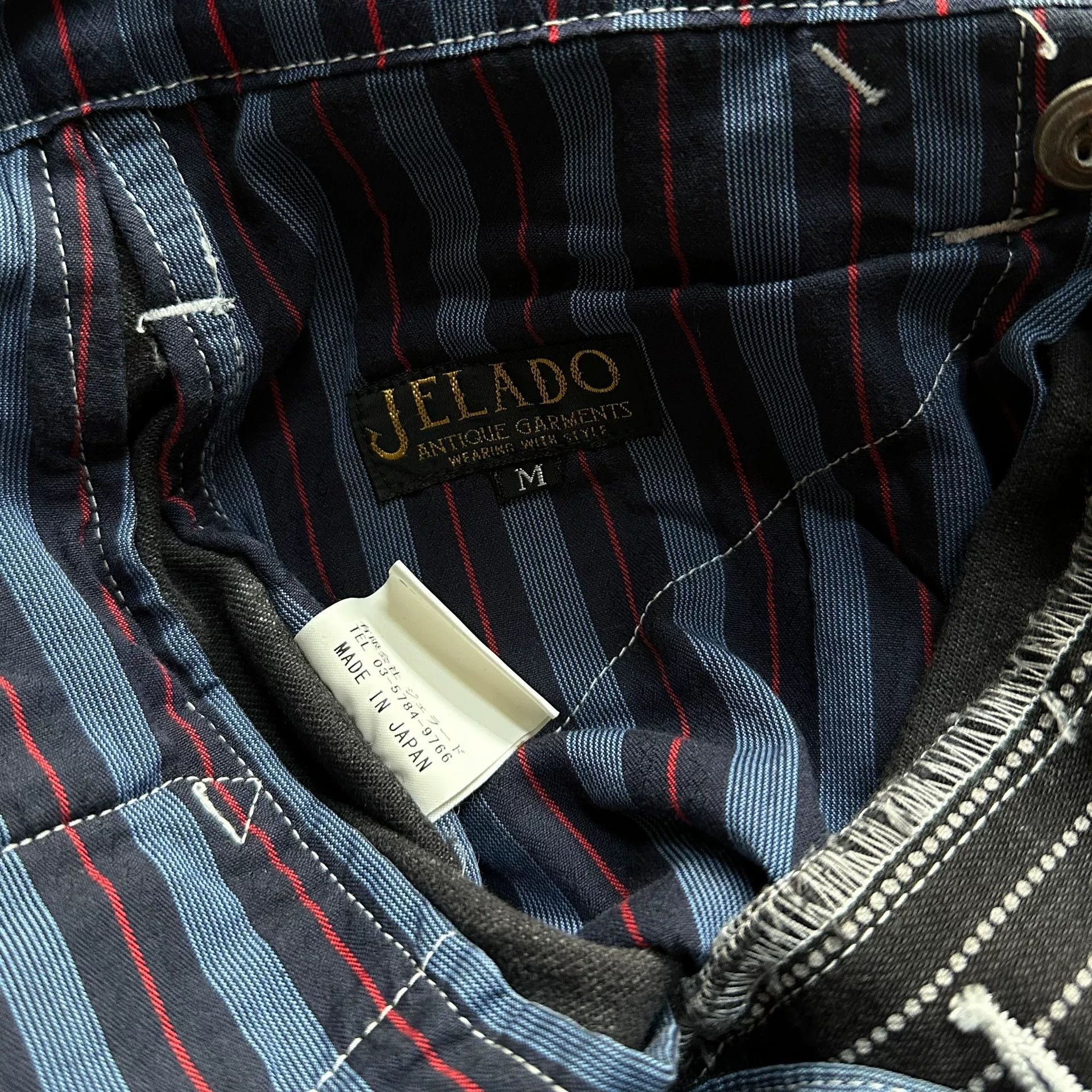 Jelado JELADO WABASH Distressed Patched Work Pants Size US 30 / EU 46 - 4 Thumbnail