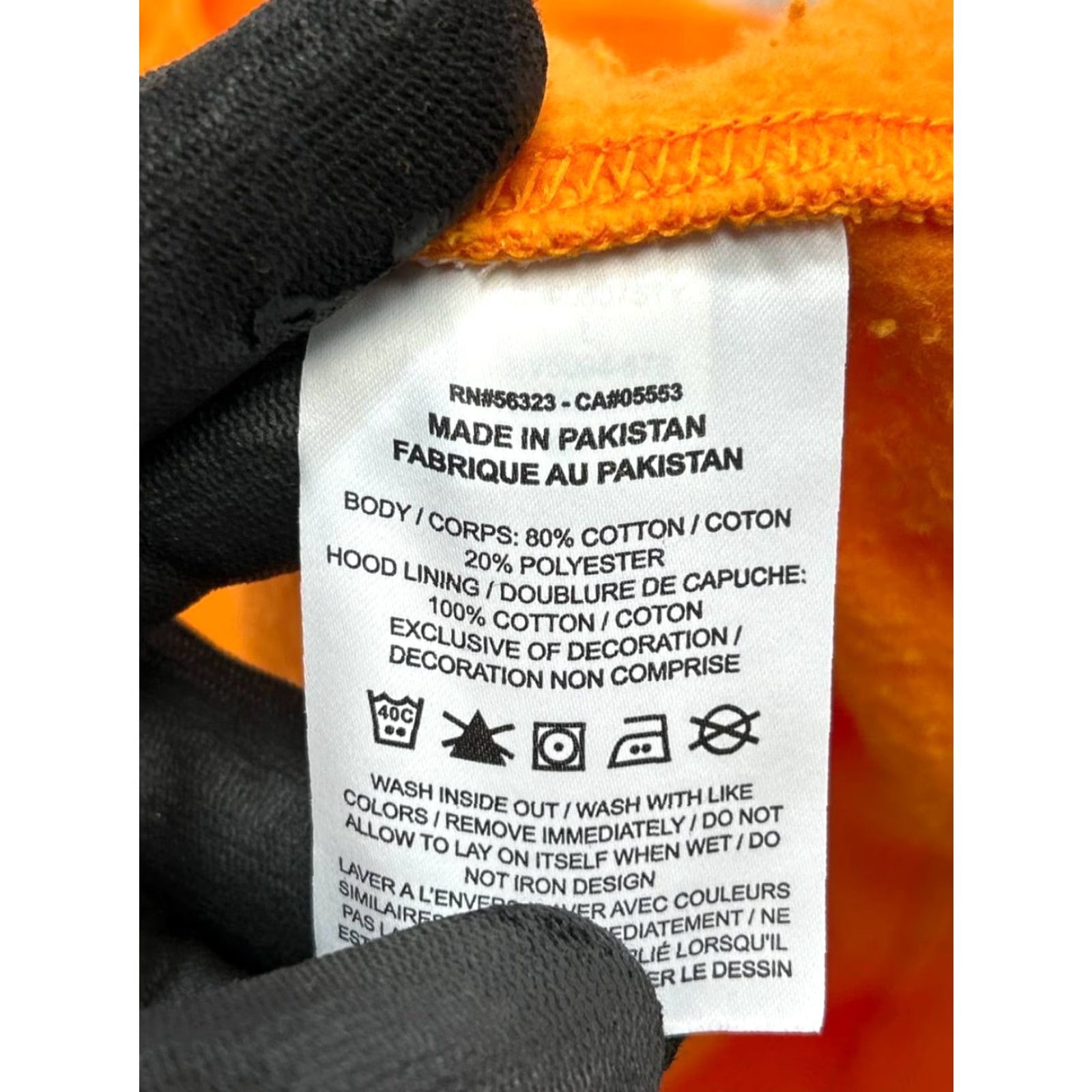 Nike Nike JDI Fleece BST Hoodie Men Large Orange Cotton Just Do It Running Athleisure Size US L / EU 52-54 / 3 - 6 Thumbnail