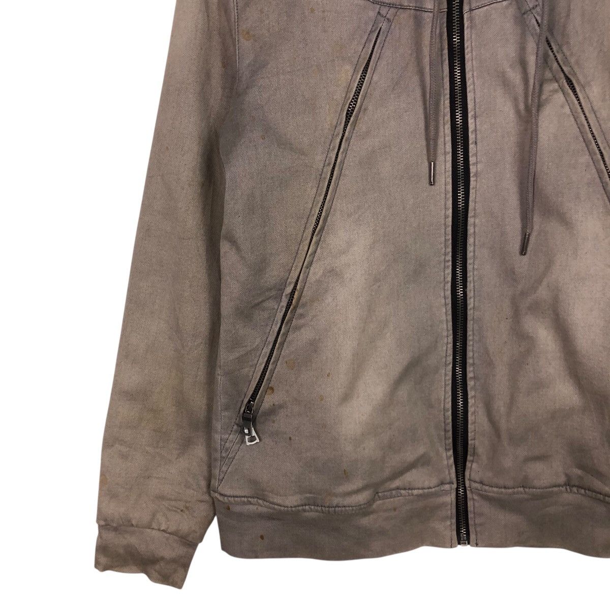In The Attic In The Attic Archive Diagonal Zip System Hoodie Patina Fade Size US M / EU 48-50 / 2 - 5 Thumbnail