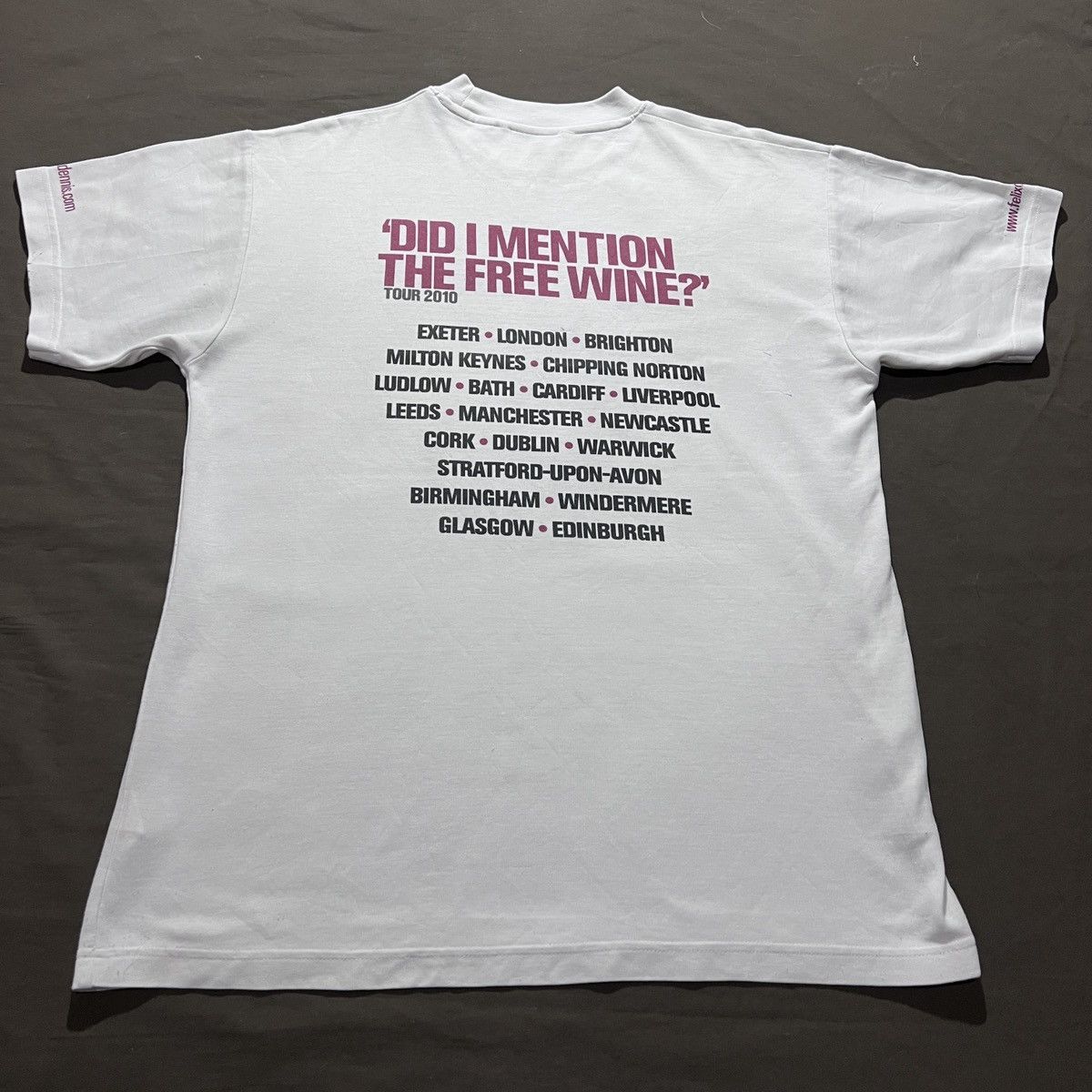 Vintage Vintage Y2K Felix Dennis Publisher poet Tour Promo Tee Size US L / EU 52-54 / 3 - 9 Thumbnail
