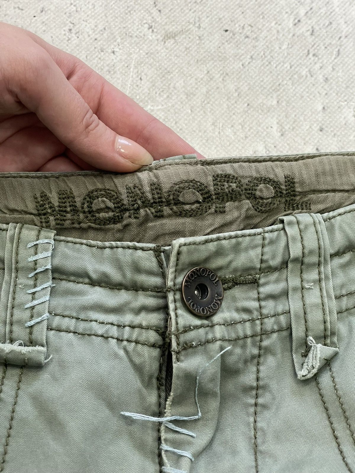 Japanese Brand Cargo baggy washed carhartt style pants wude leg y2k Size US 32 / EU 48 - 6 Thumbnail