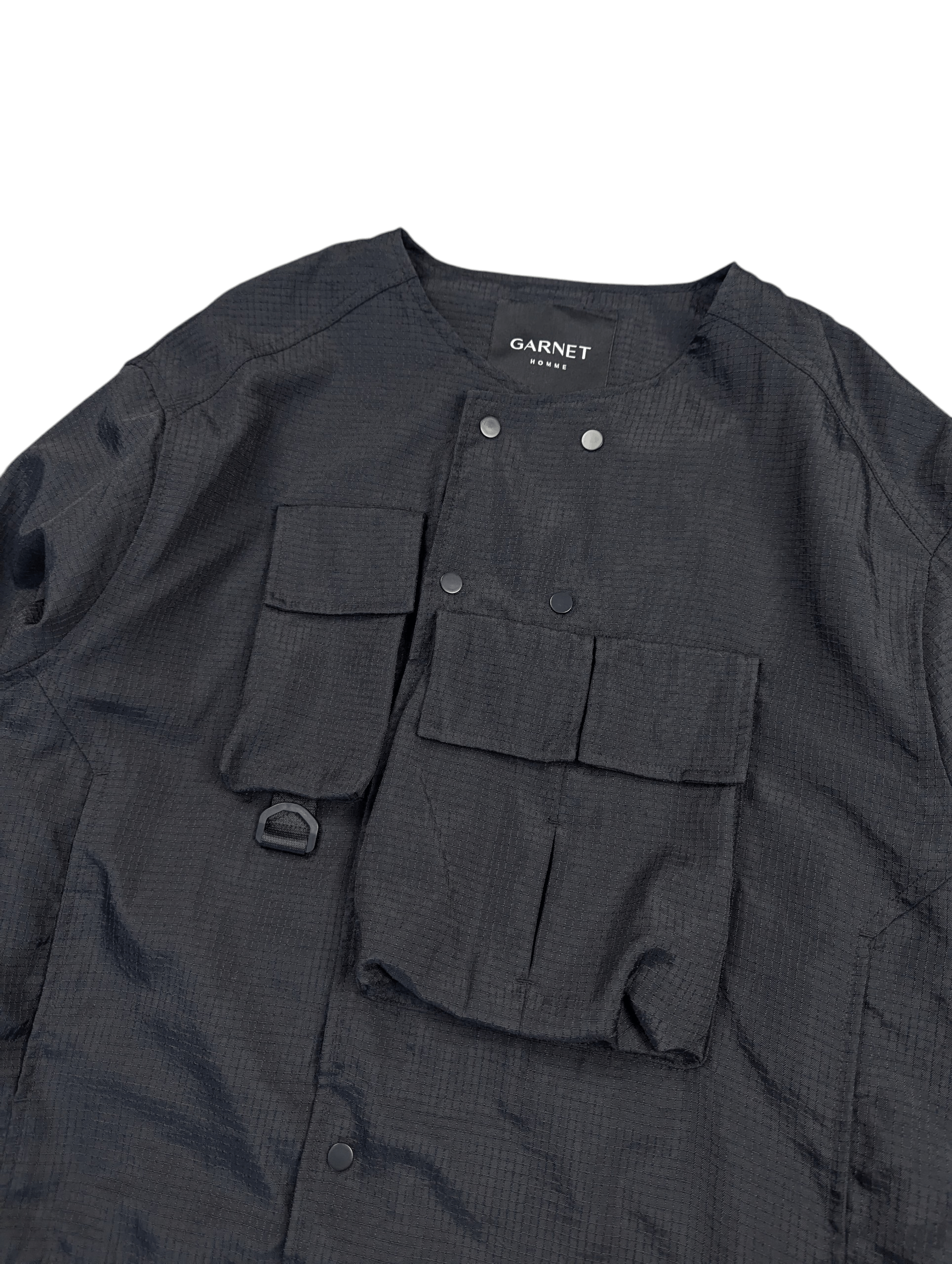 Japanese Brand Garnet Homme Tactical Multipocket Jacket Size US M / EU 48-50 / 2 - 4 Thumbnail