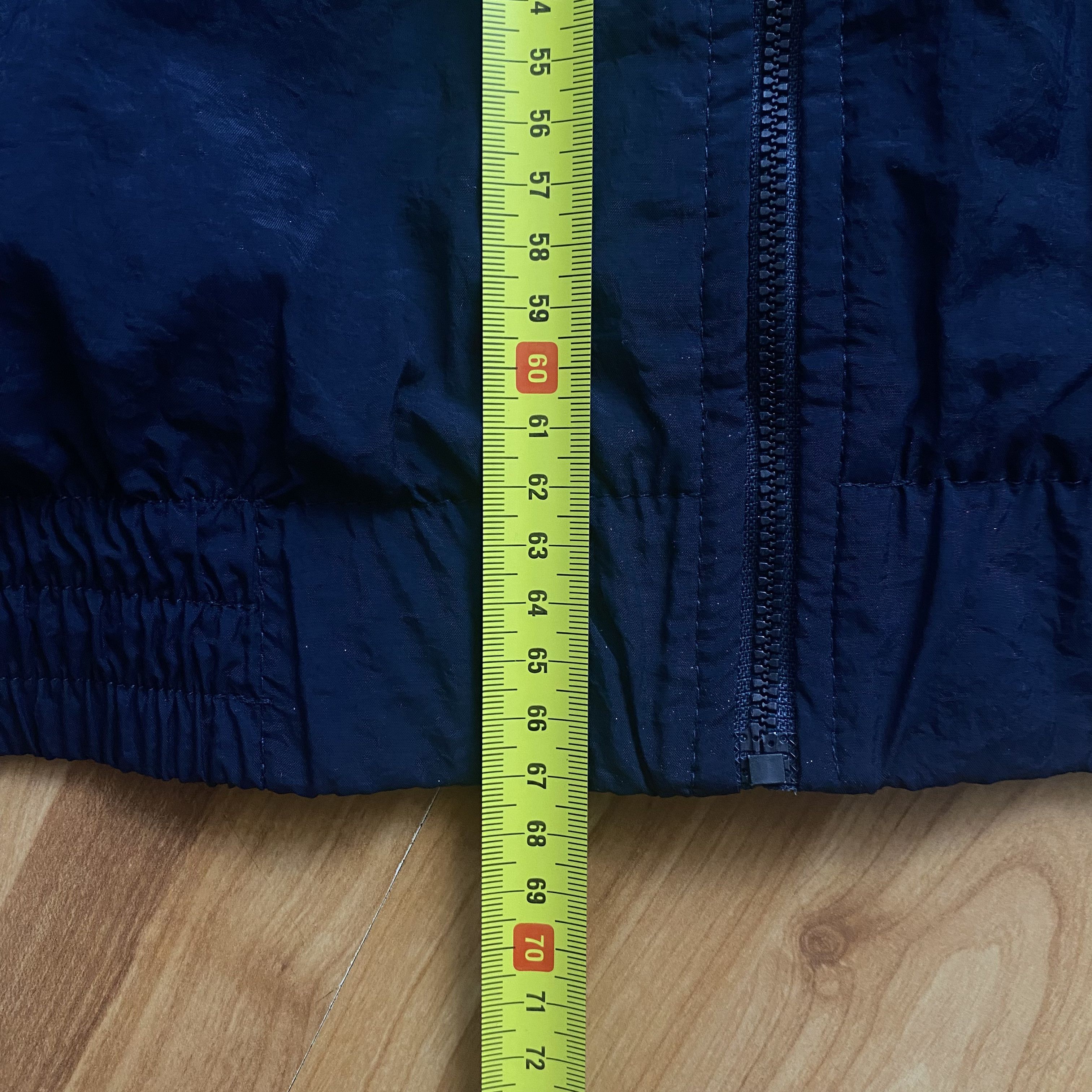 Fila Vintage Fila Windbreaker Bomber made in Italy Navy Nylon Size US M / EU 48-50 / 2 - 13 Thumbnail