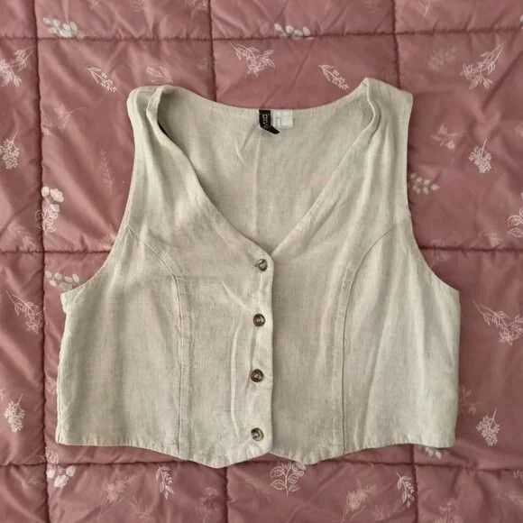 H&M H&M Cropped Vest Size M / US 6-8 / IT 42-44 - 1 Thumbnail