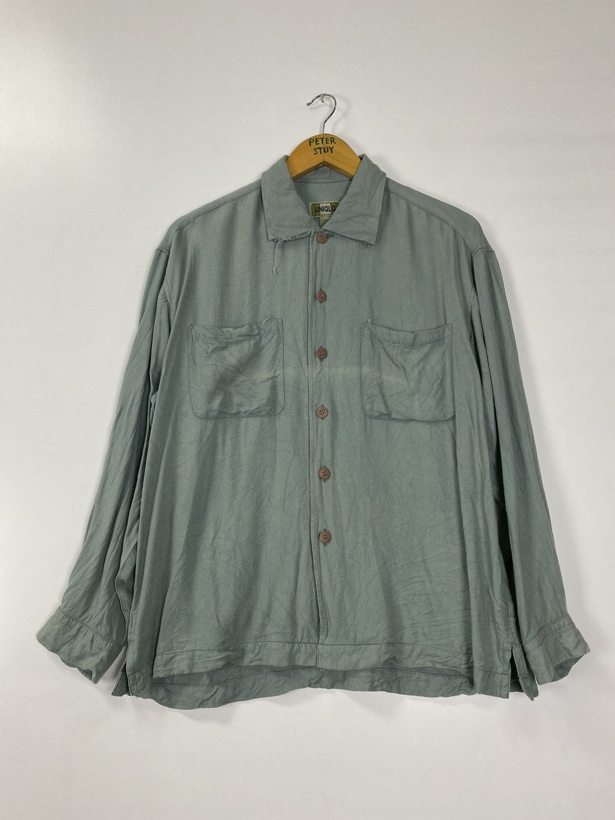 Uniqlo × Vintage Vintage Uniqlo Button Up Size US L / EU 52-54 / 3 - 1 Thumbnail