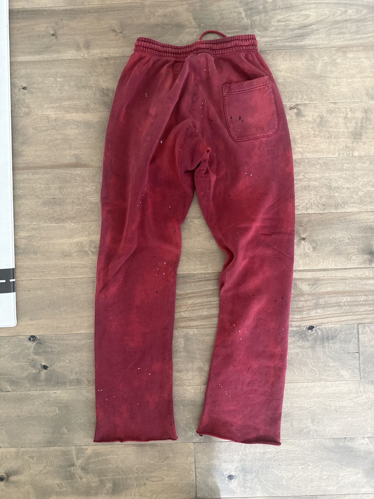HELLSTAR Hellstar sports bone sweatpant maroon large Size US 34 / EU 50 - 2 Thumbnail