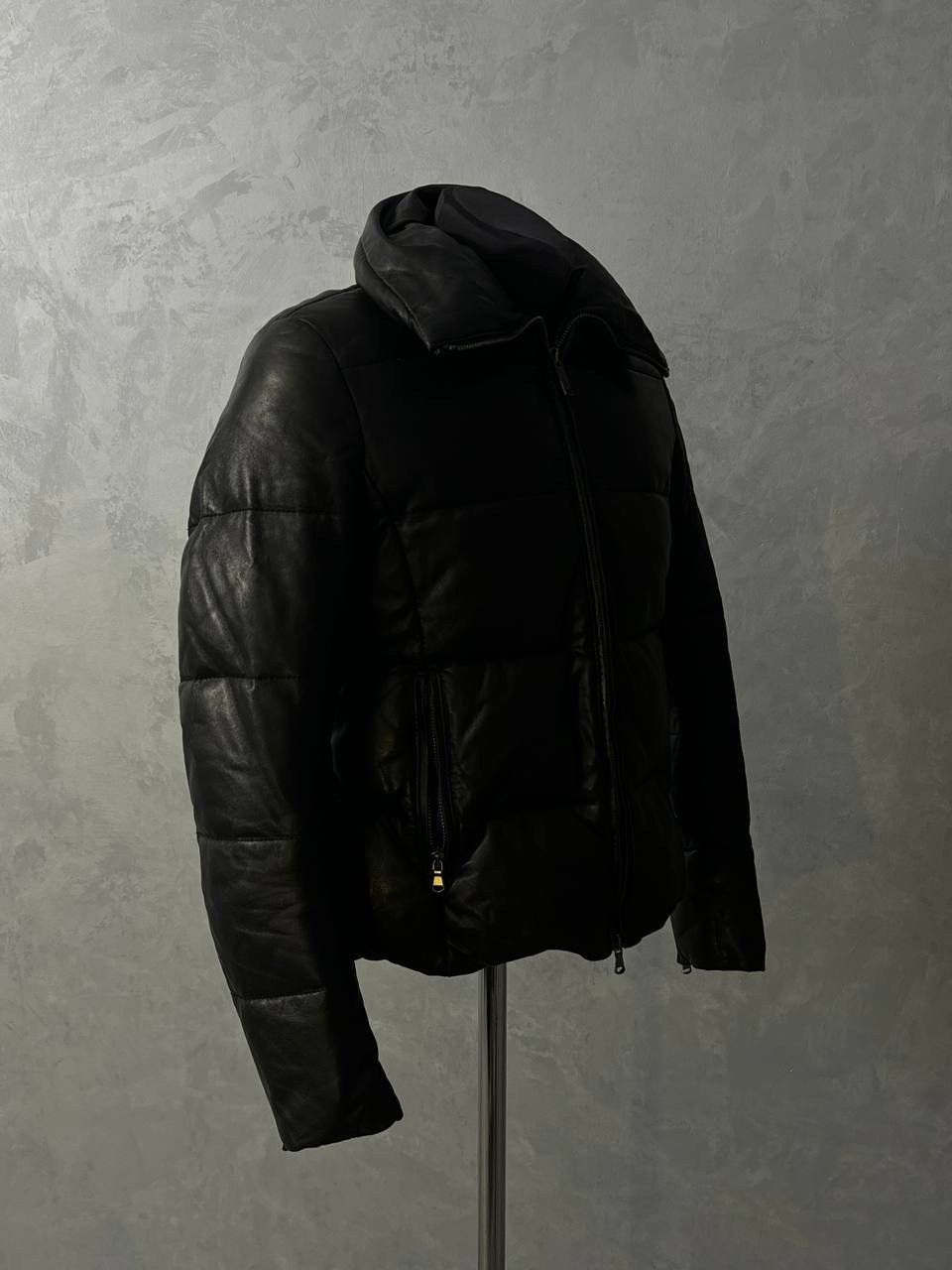 Iceberg Iceberg down leather puffer black jacket XS Italy Size XS / US 0-2 / IT 36-38 - 8 Thumbnail
