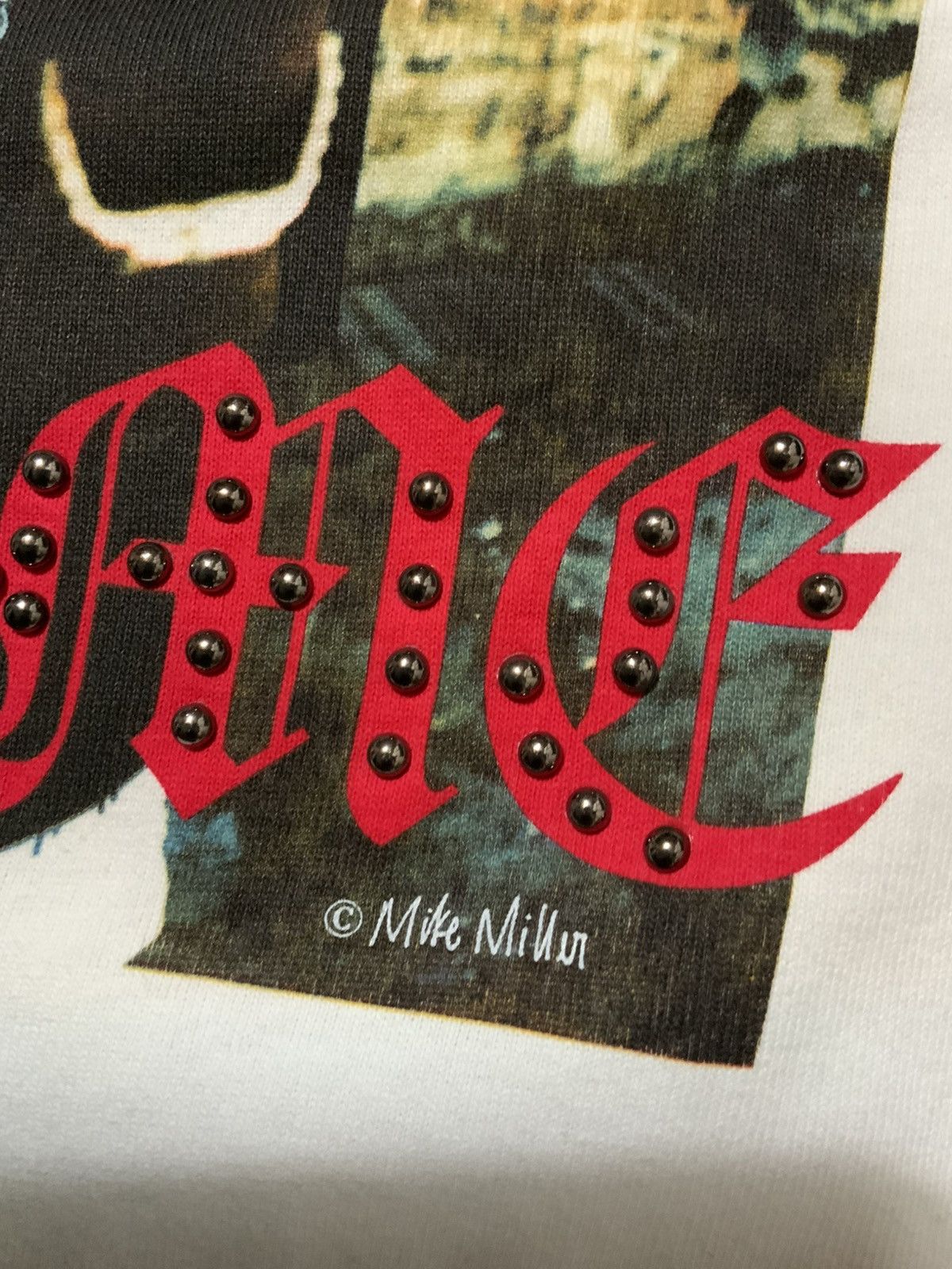 Replay Replay Tribute 2Pac Tupac All Eyez On Me Studded T-Shirt Size US L / EU 52-54 / 3 - 6 Thumbnail