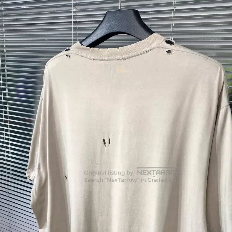 Balenciaga Balenciaga Short-sleeve T-shirt with double B mosaic lette Size US S / EU 44-46 / 1 - 4 Thumbnail