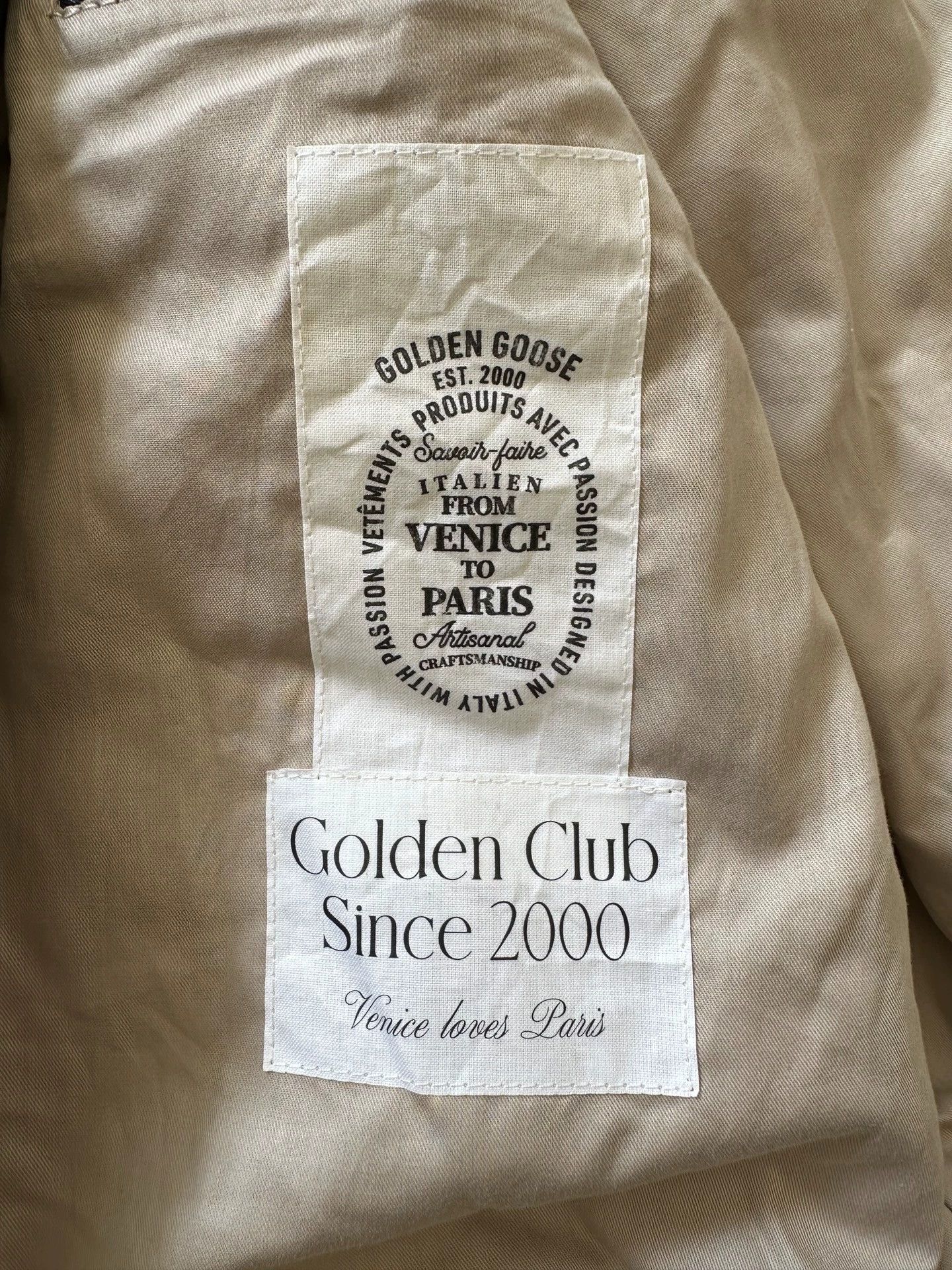 Golden Goose GOLDE GOOSE Scar Distressed Leather Jacket 50 Size US M / EU 48-50 / 2 - 8 Thumbnail