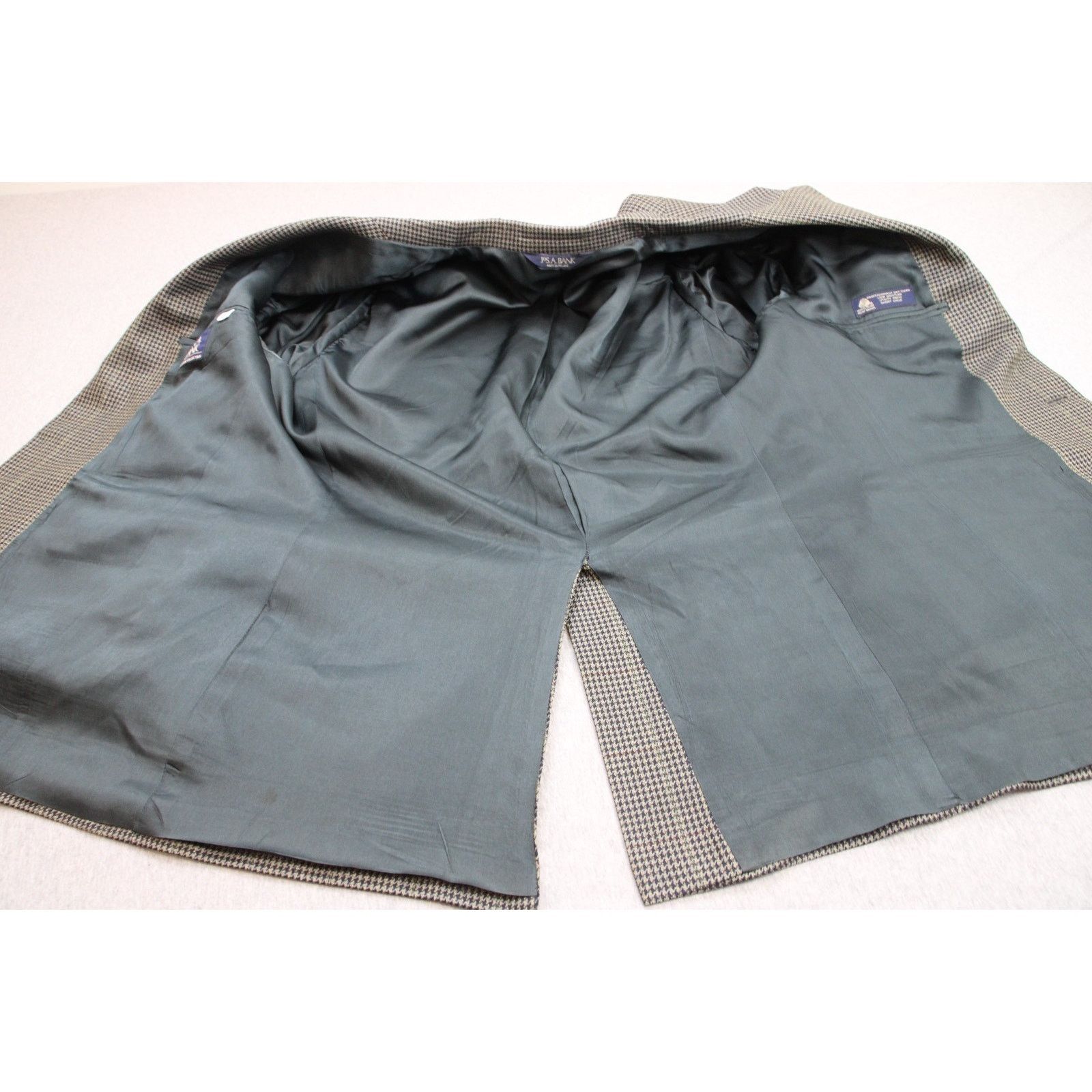 Jos. A. Bank Jos A Bank Blazer Men's Size 41R Wool Houndstooth Collection Size 42R - 4 Thumbnail