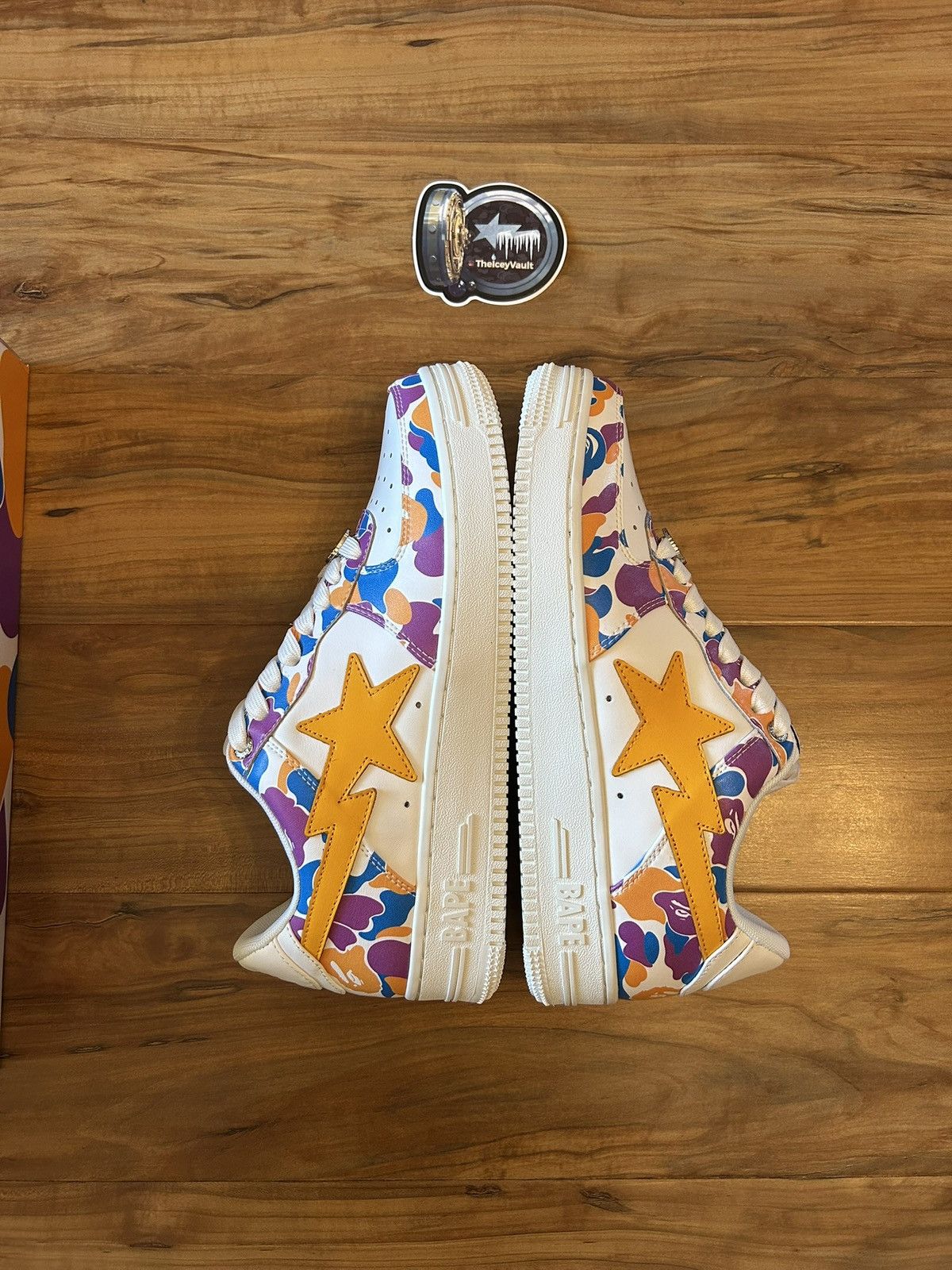 Bape NEW Bape Los Angeles Camo Bapestas Size US 8 / EU 41 - 3 Thumbnail