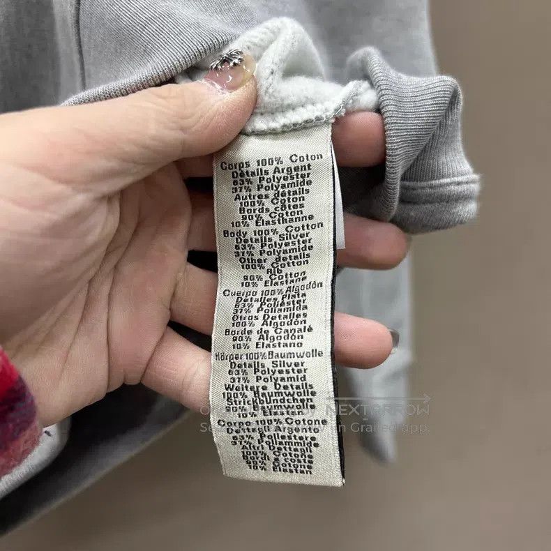 Hermes Hermes Grey Printed Sweatshirt Size US M / EU 48-50 / 2 - 4 Thumbnail