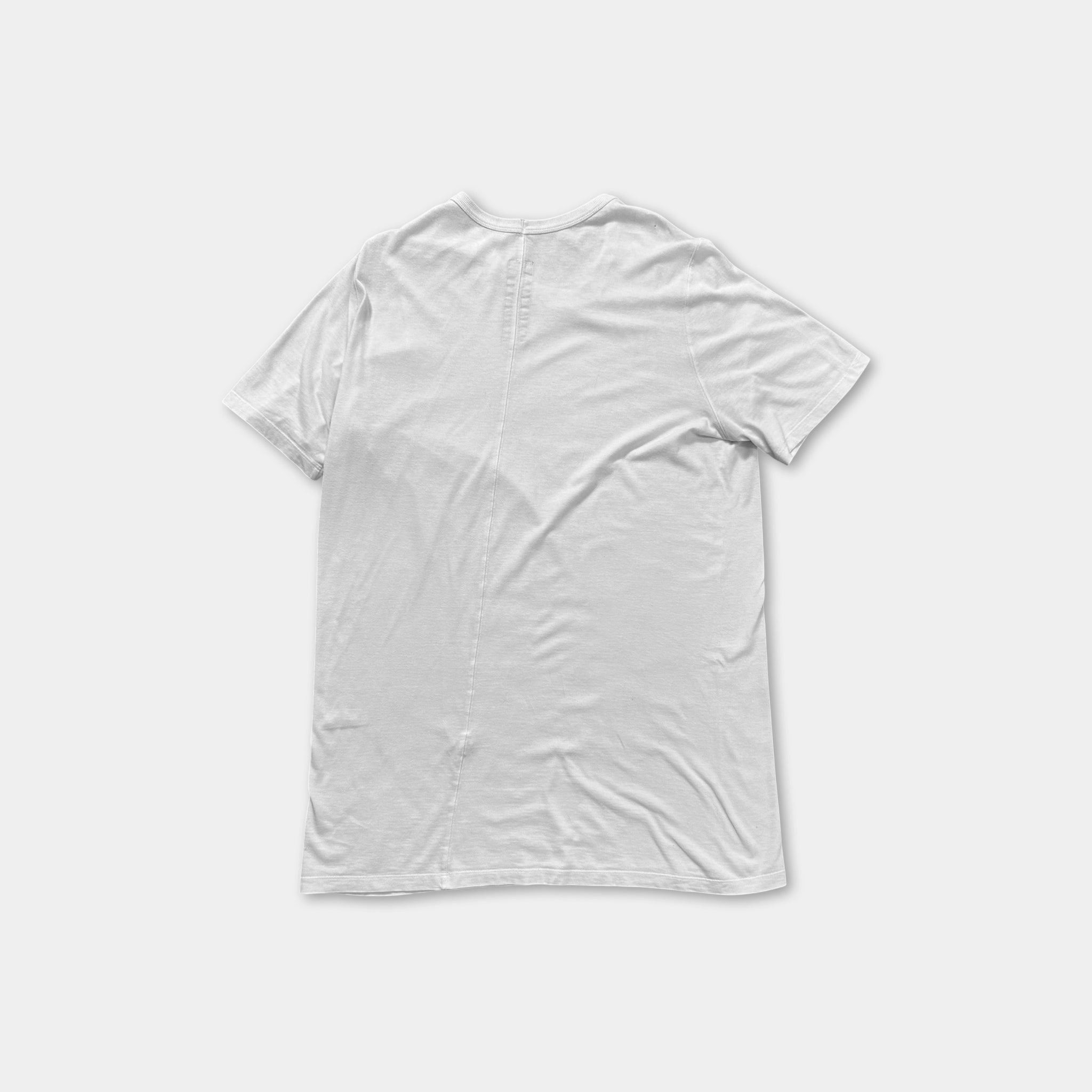 Rick Owens Rick Owens White Long T-Shirt Size US L / EU 52-54 / 3 - 4 Thumbnail