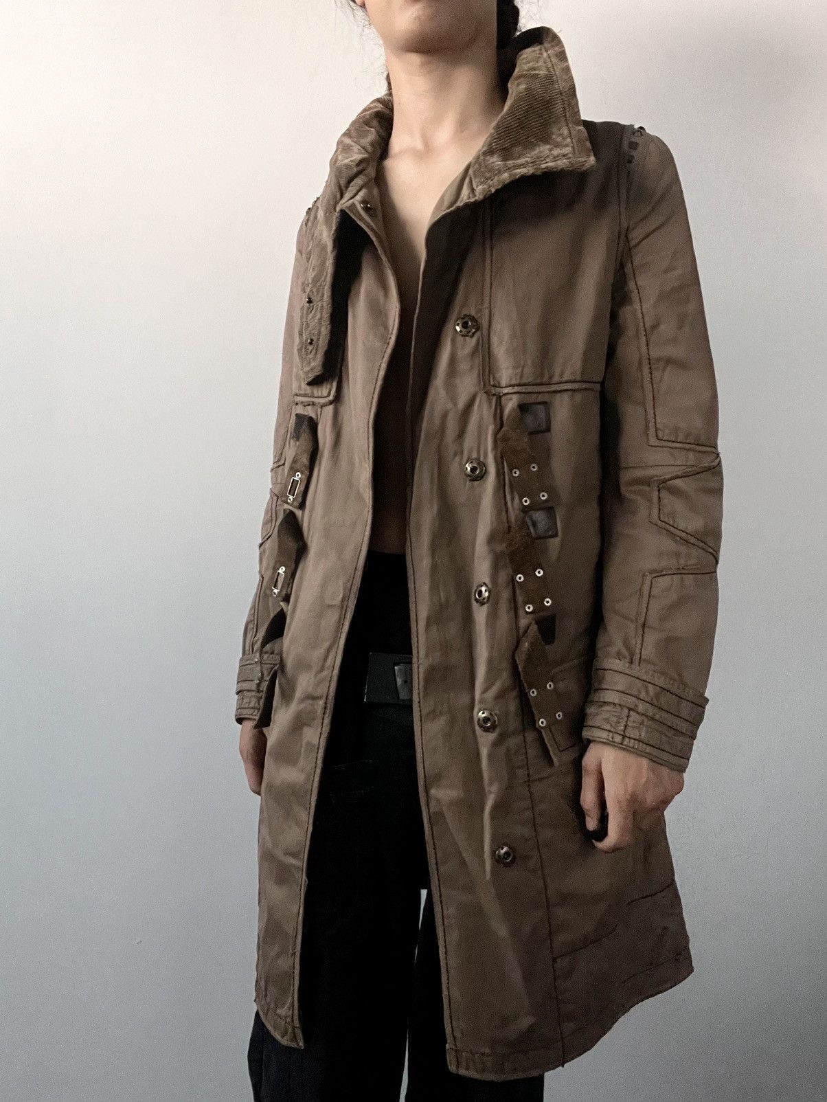 Marithe + Francois Girbaud 90s Marithe Francois Girbaud Heavy Coat Size US L / EU 52-54 / 3 - 6 Thumbnail