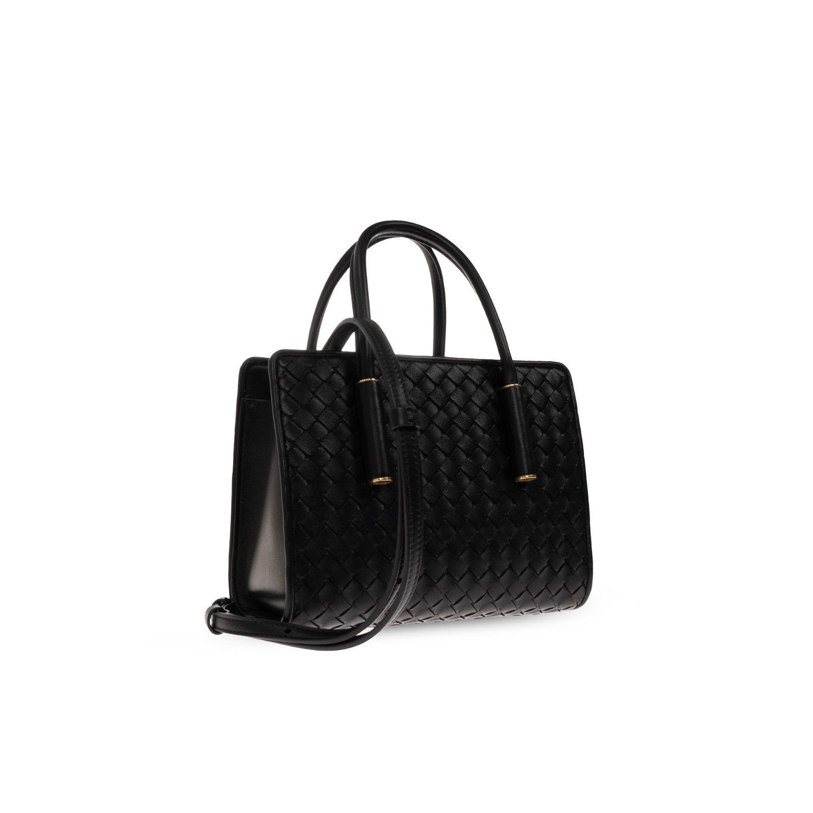 Bottega Veneta BOTTEGA VENETA $4600 Baby Barbara Tote Black Bag New & Authe Size ONE SIZE - 3 Thumbnail