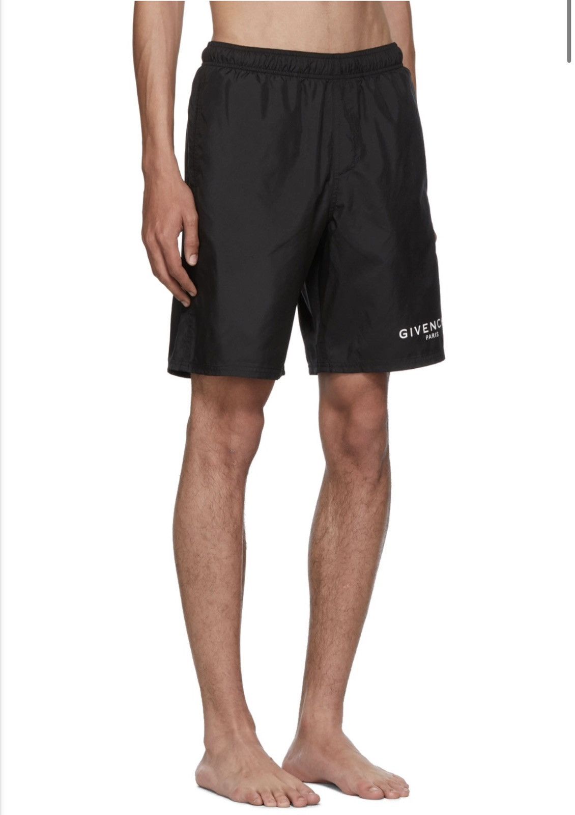 Givenchy Givenchy Black Long Swim Shorts Size US 32 / EU 48 - 6 Thumbnail