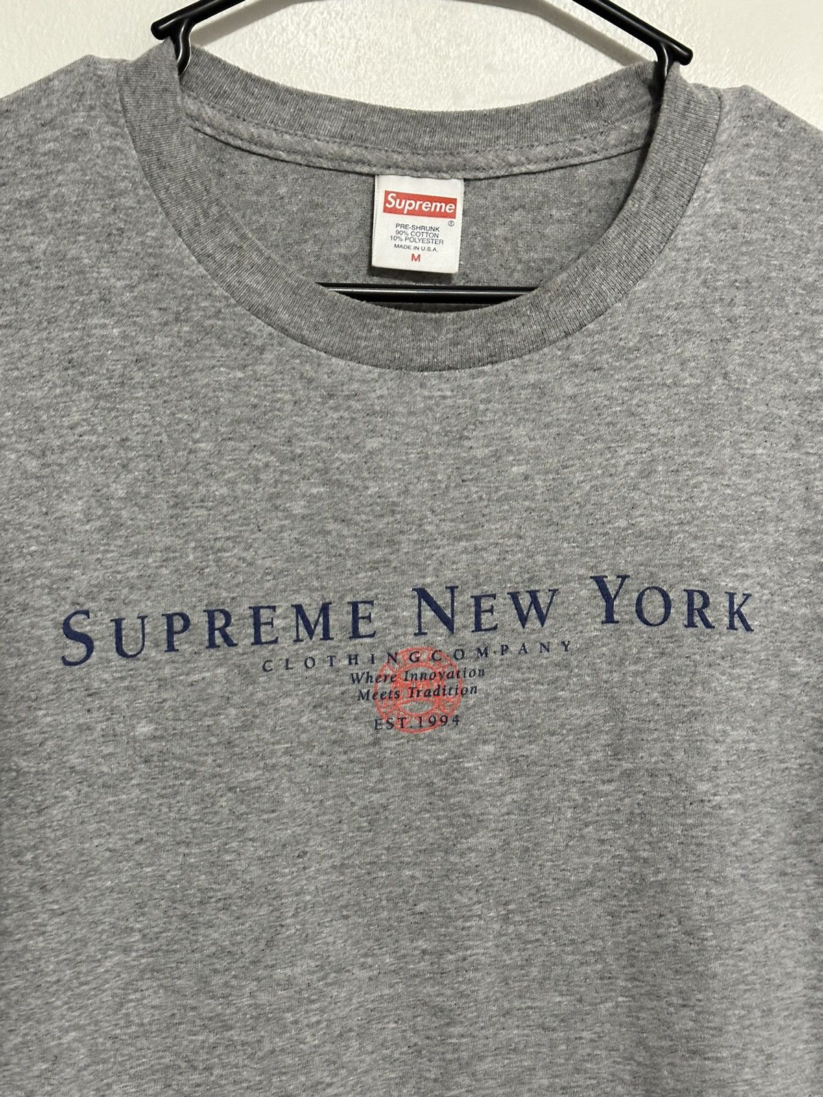 Supreme Supreme Tradition Tee Size US M / EU 48-50 / 2 - 2 Thumbnail