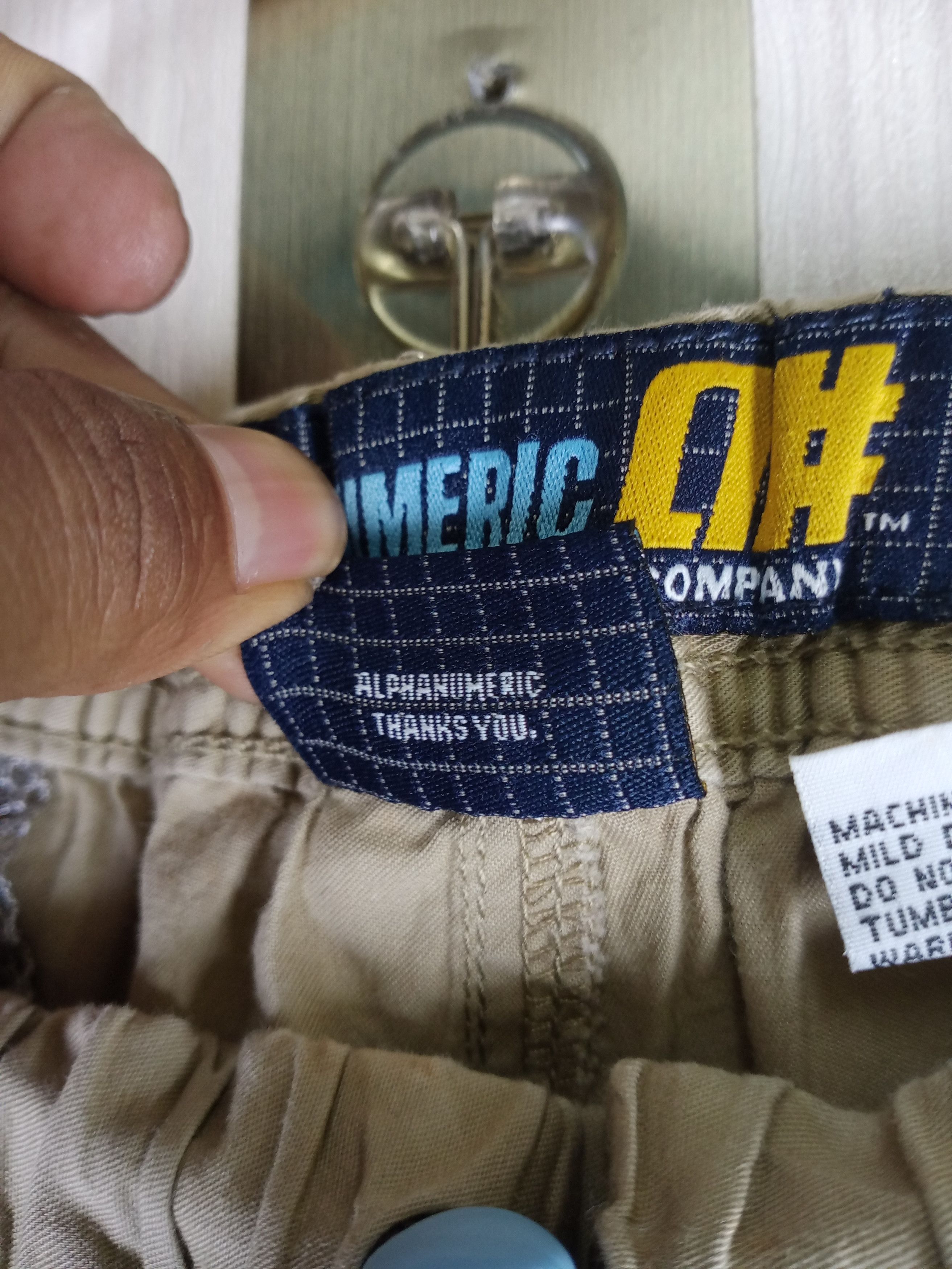 Alphanumeric Vintage Alphanumeric Clothing 2in1 Cargo Pants Size US 39 - 8 Thumbnail
