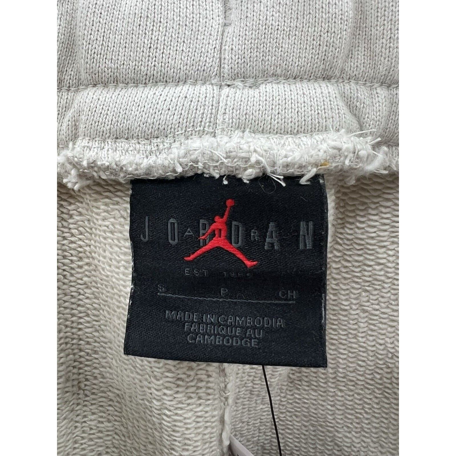 Nike Jordan Cactus Jack Fleece Pants Light Bone Small DZ5508-072 Size US 30 / EU 46 - 4 Thumbnail