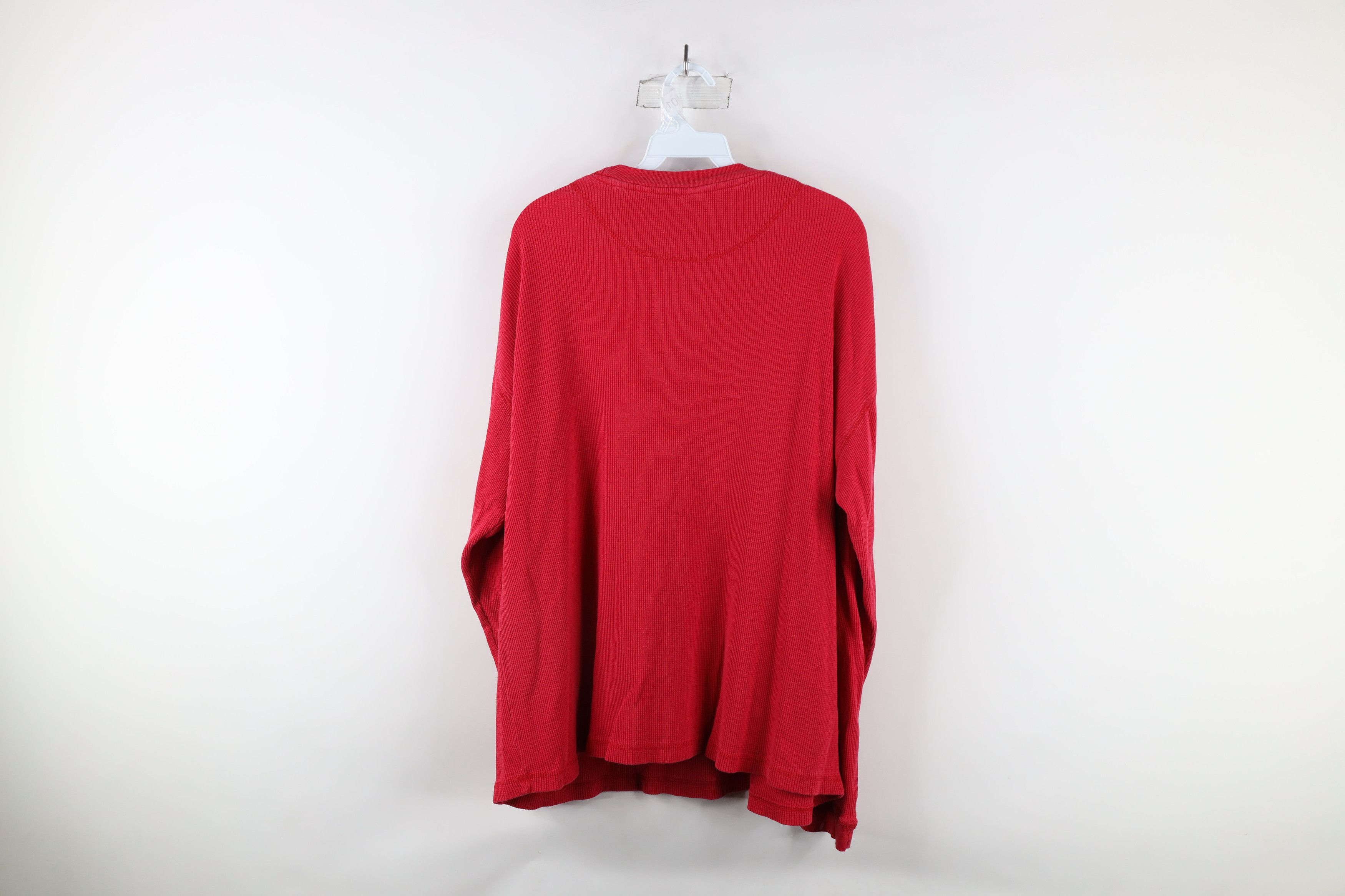 Vintage Vintage 90s Ohio State University Thermal Waffle T-Shirt Size US XXL / EU 58 / 5 - 11 Thumbnail