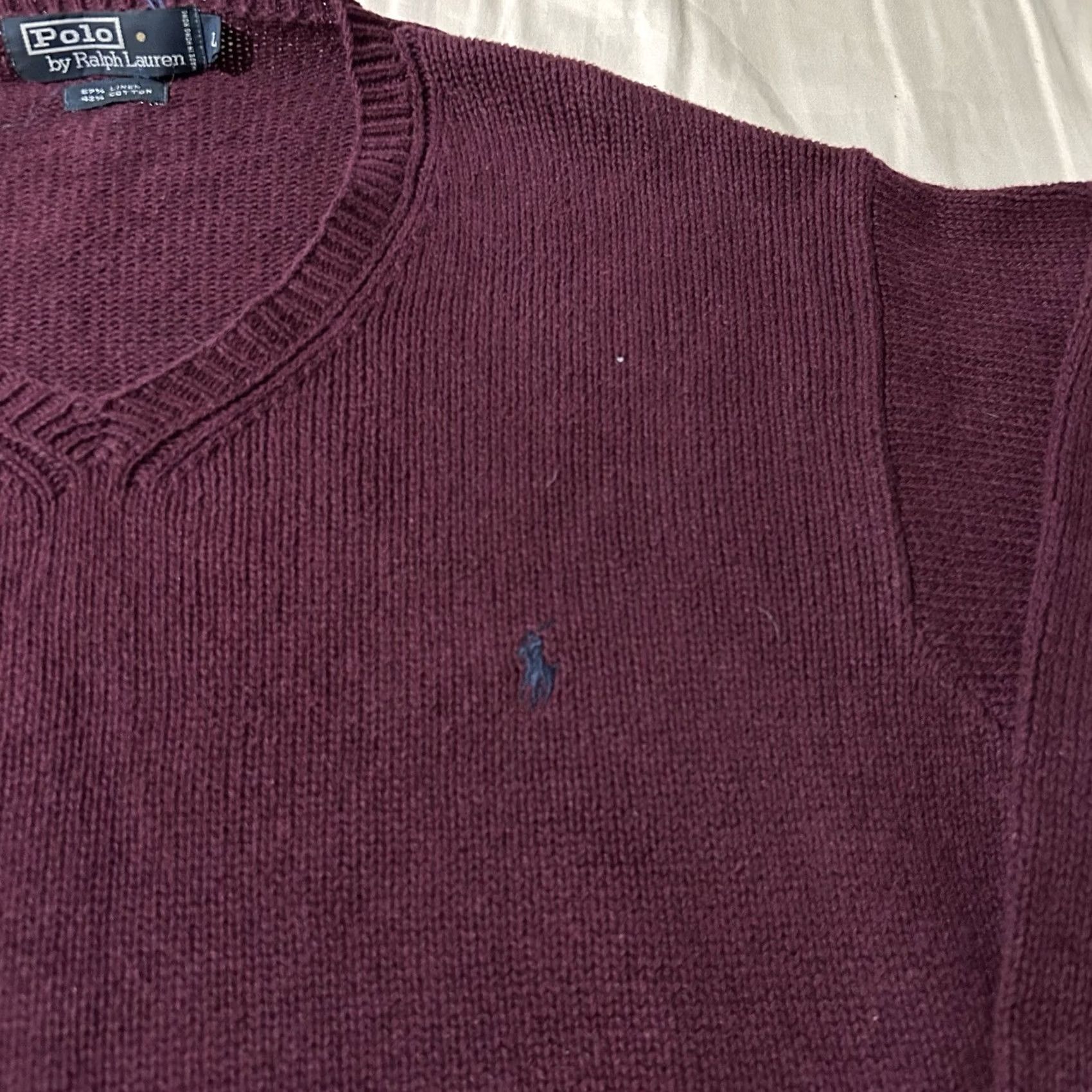 Polo Ralph Lauren VINTAGE Polo Ralph Lauren Sweater Shirt? Size US L / EU 52-54 / 3 - 2 Thumbnail
