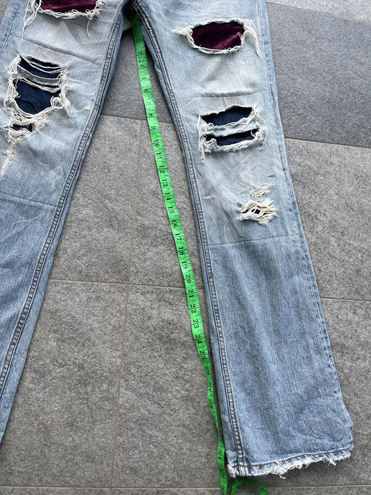 Japanese Brand Vintage Unbrand Distressed Denim Size US 32 / EU 48 - 17 Thumbnail