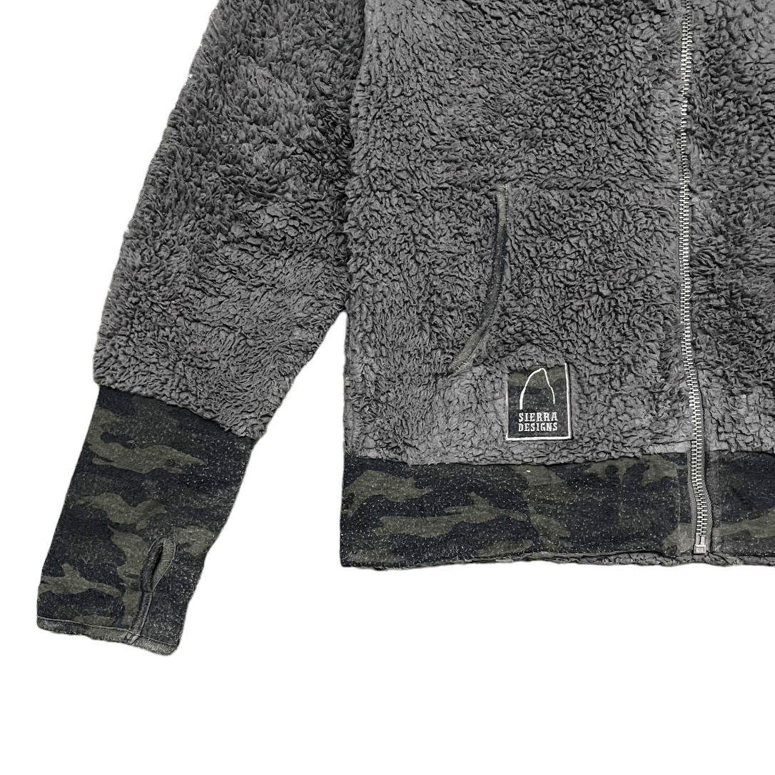 Sierra Designs Vintage Sierra Designs Fleece Sherpa Hooded Jacket Size L / US 10 / IT 46 - 3 Thumbnail