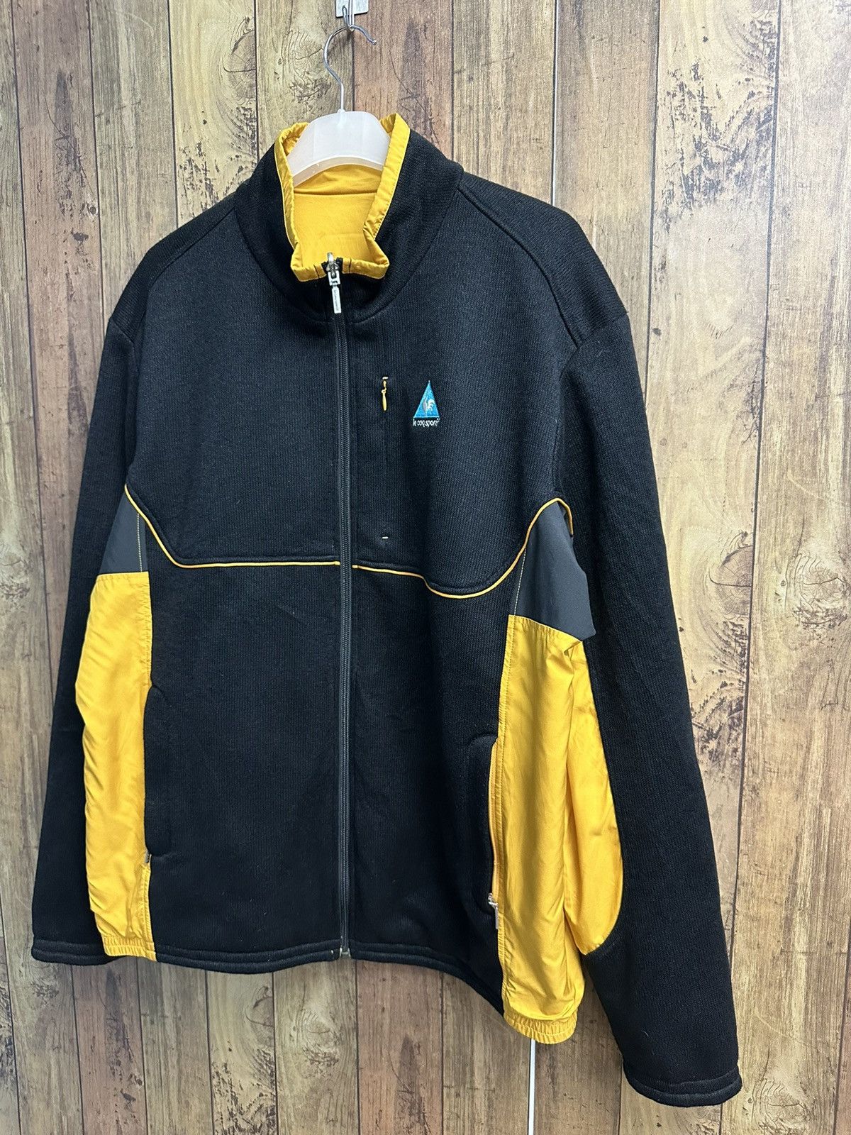 Le Coq Sportif Vintage Le coq sportif Reversible Zipper Jacket Z06 Size US L / EU 52-54 / 3 - 2 Thumbnail