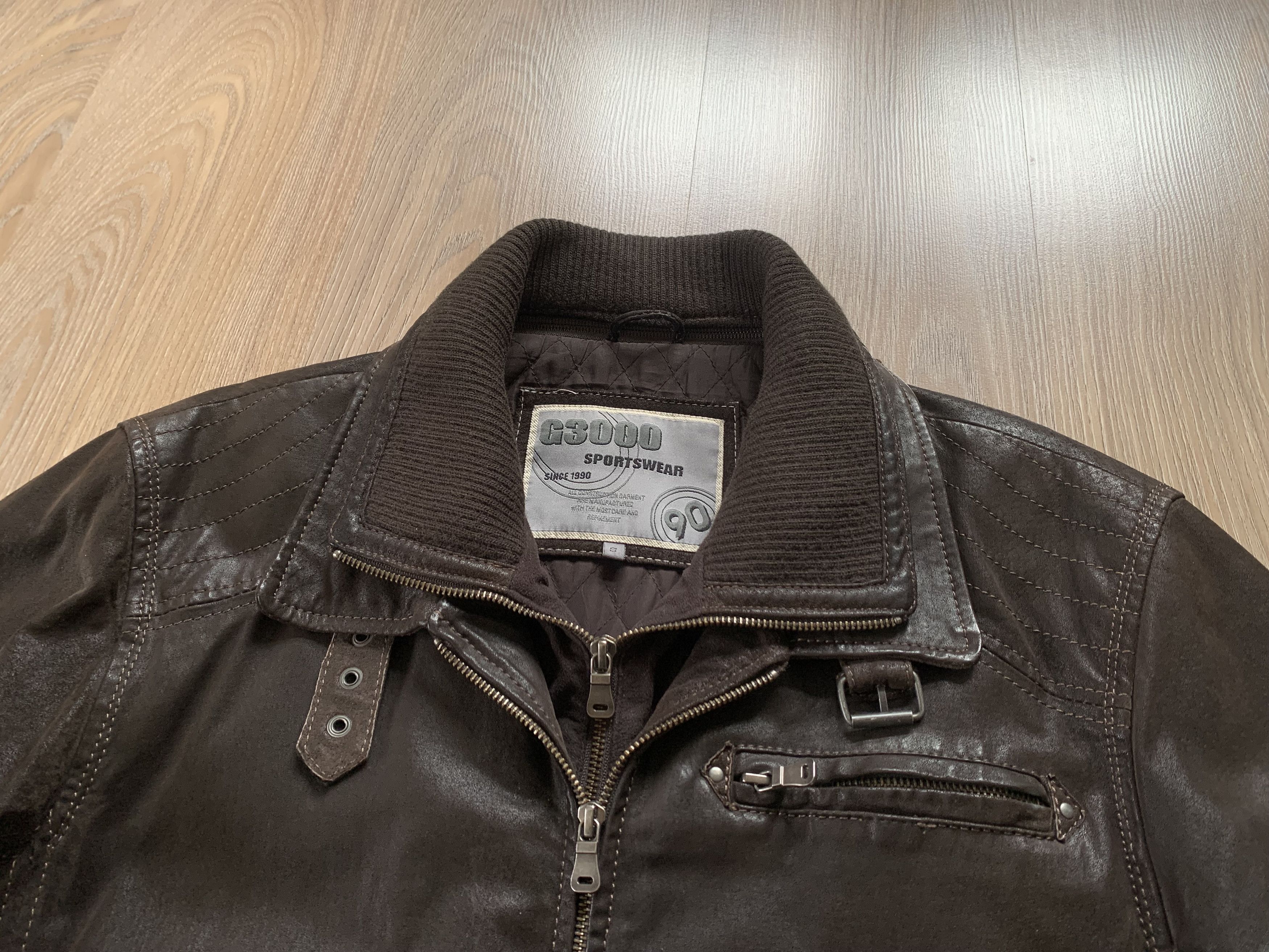 Other G3000 Blackout Chuck Leather Jacket Size US S / EU 44-46 / 1 - 6 Thumbnail