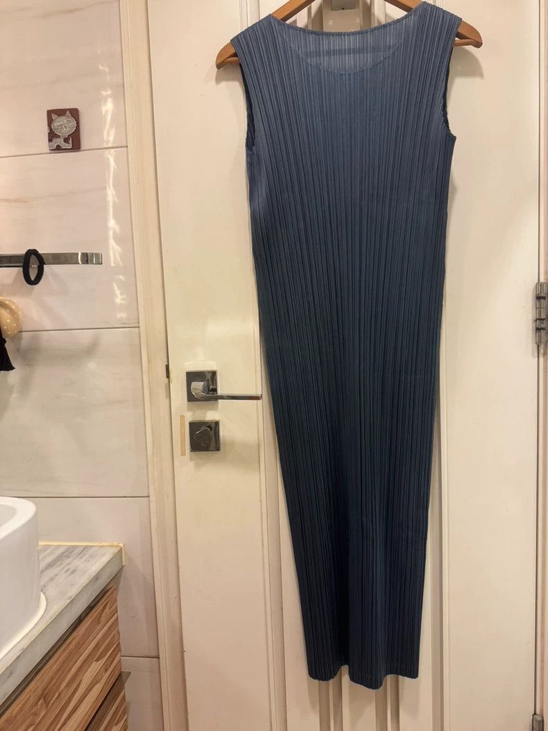 Issey Miyake Issey Miyake size:2 Dark grey dress Size M / US 6-8 / IT 42-44 - 4 Thumbnail