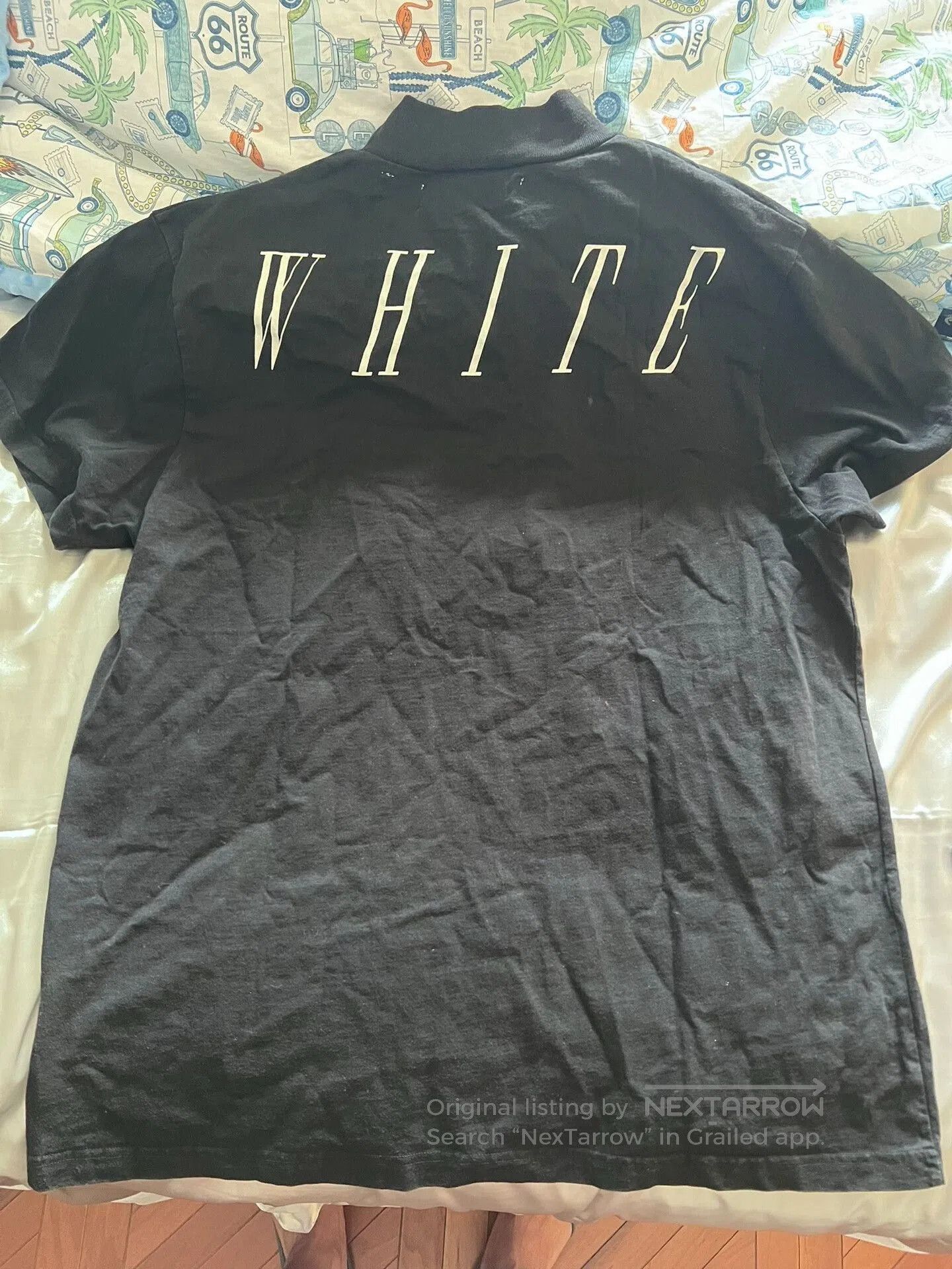 Off-White off white vintage print short sleeve tee. Size US M / EU 48-50 / 2 - 3 Thumbnail